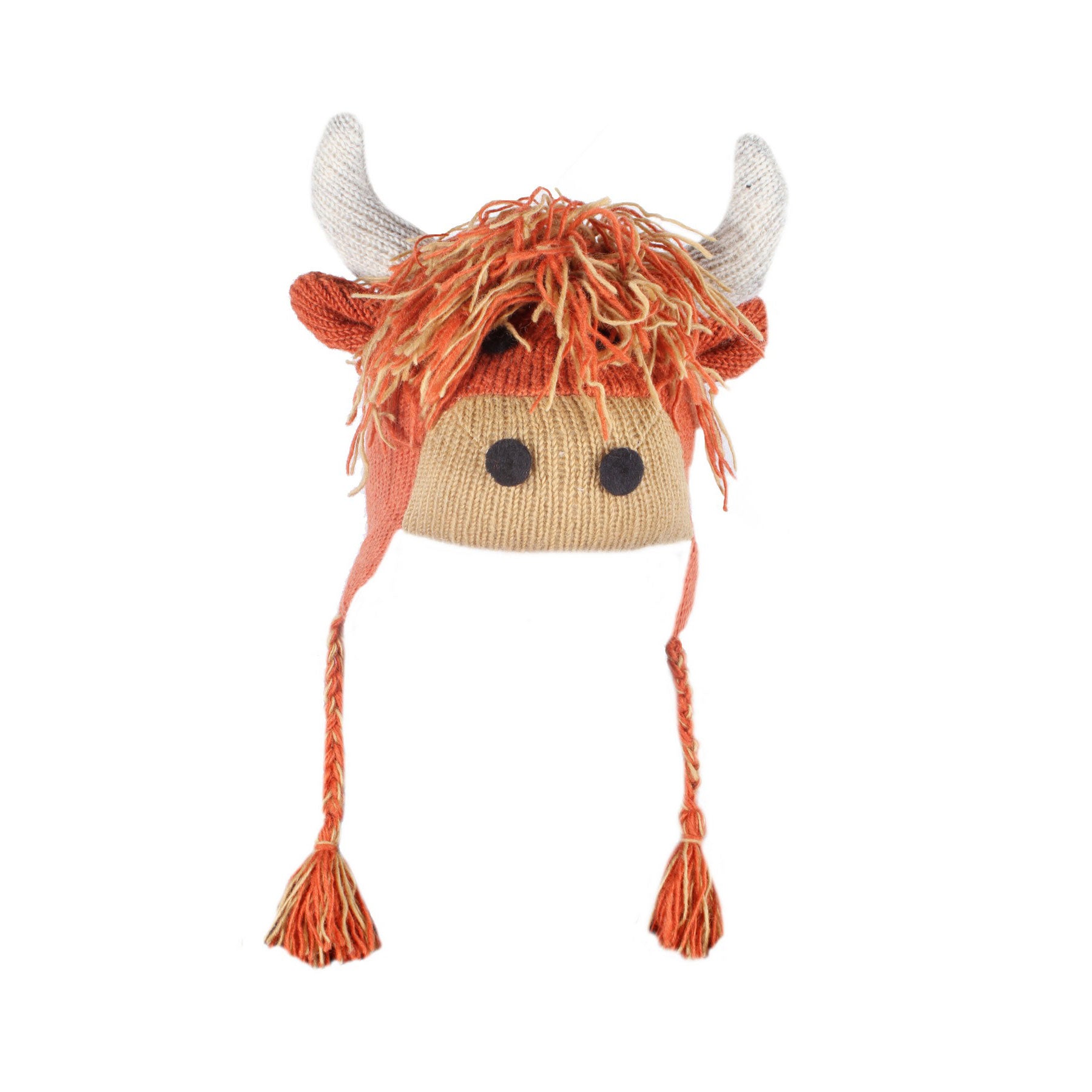 Kids highland cow chullo
