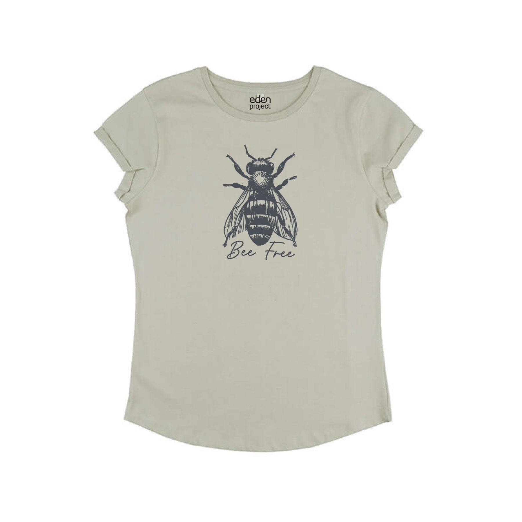 Ladies bee free t-shirt pistachio