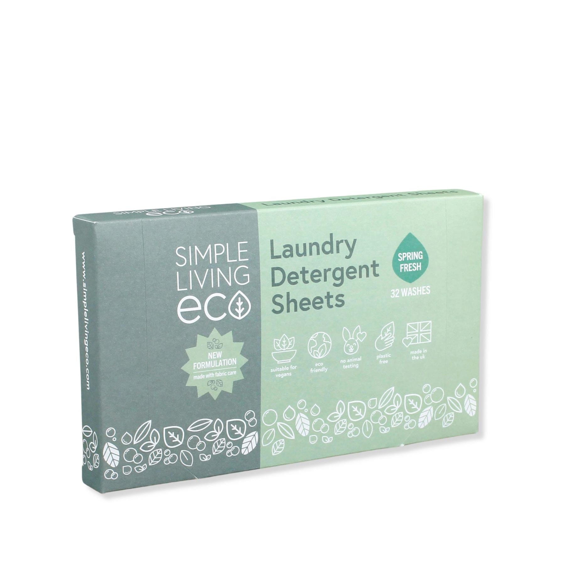 Laundry detergent sheets spring fresh 32pk