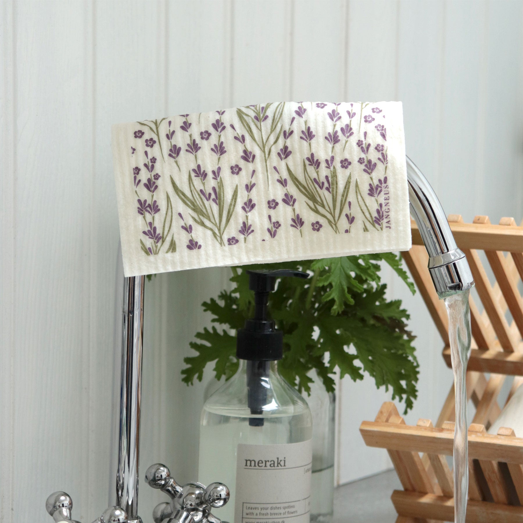 Lavender dishcloth