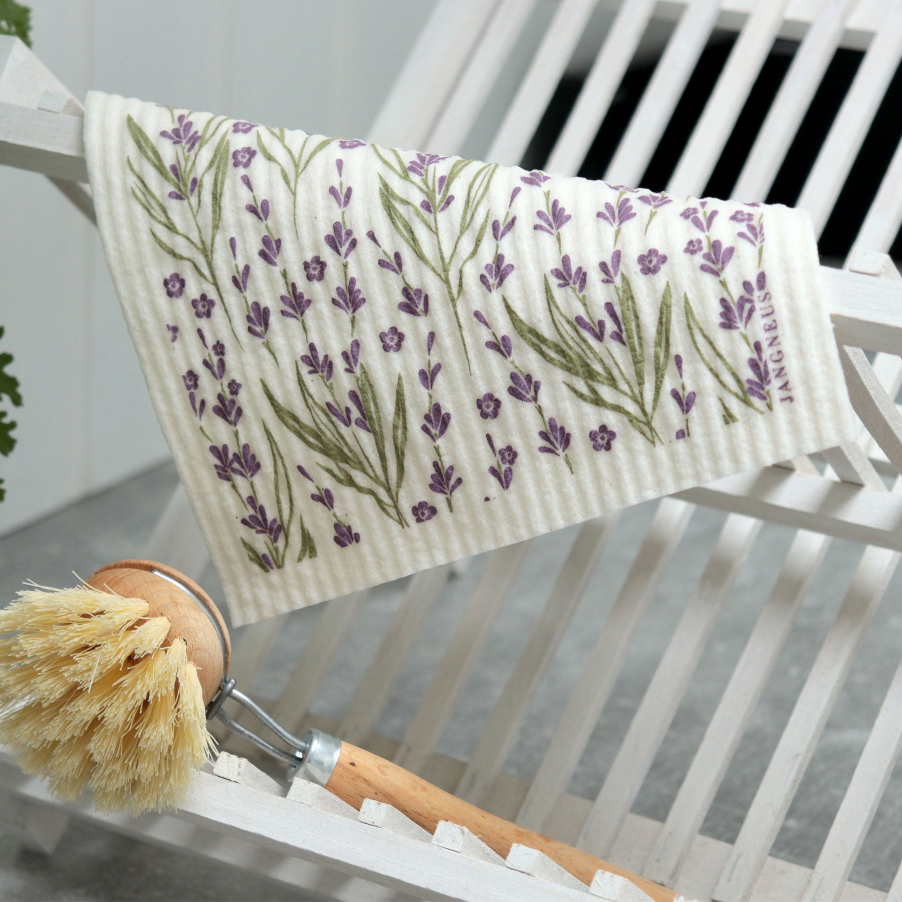 Lavender dishcloth