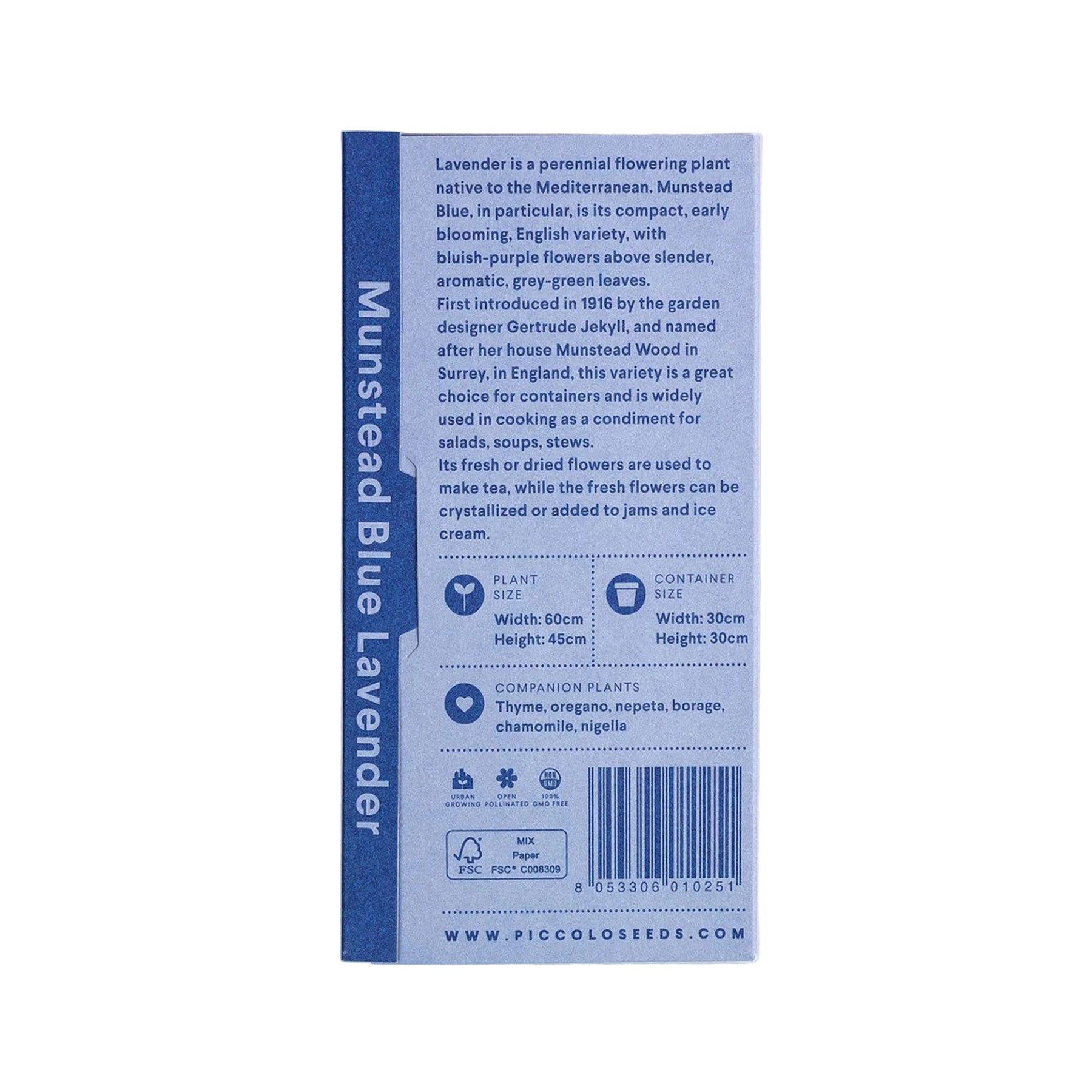 Lavender munstead blue seeds