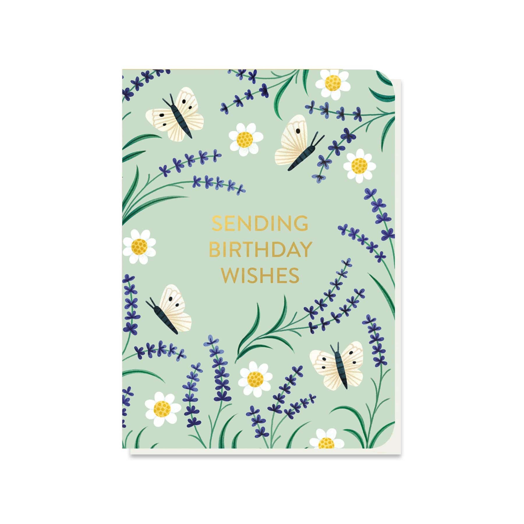 Lavender seed card