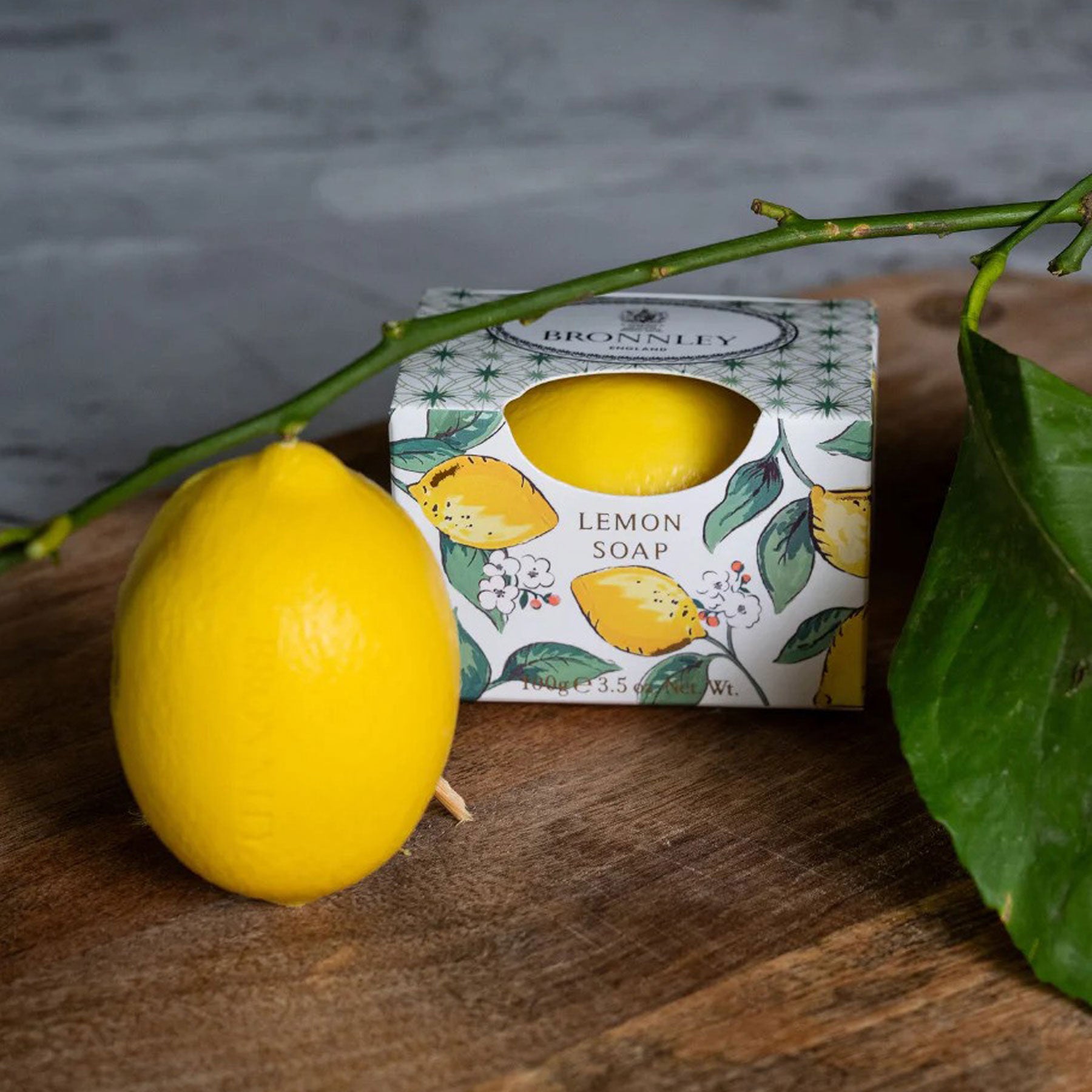 Lemon soap boxed 100g