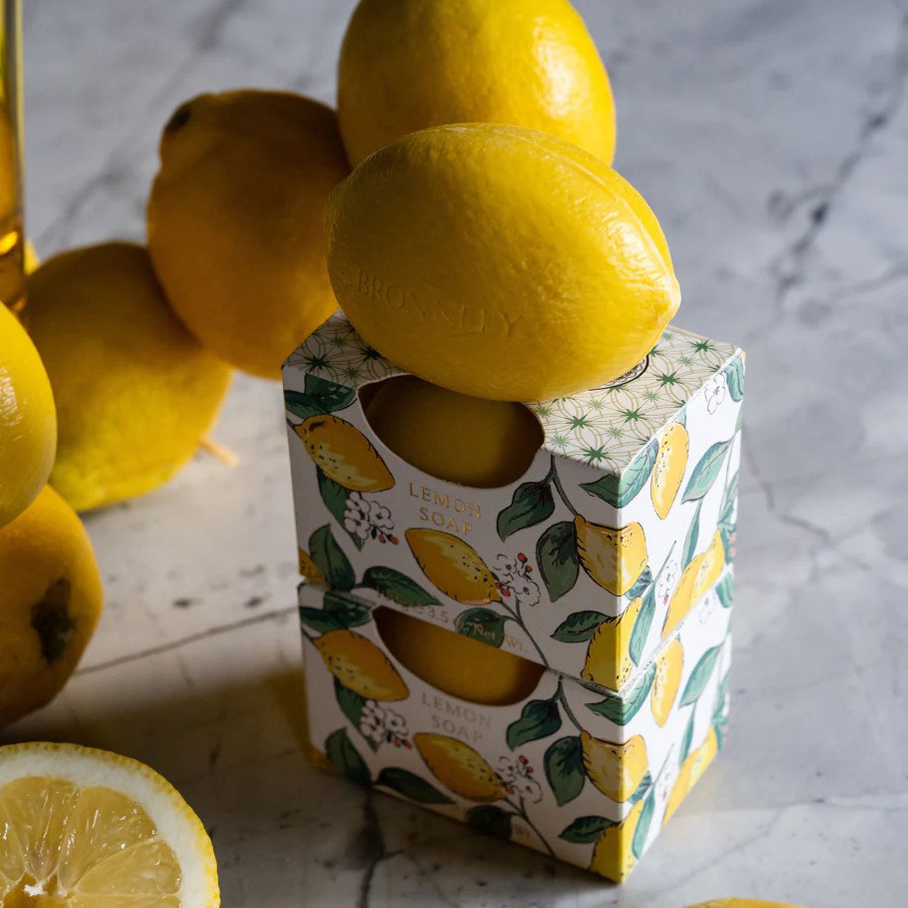 Lemon soap boxed 100g