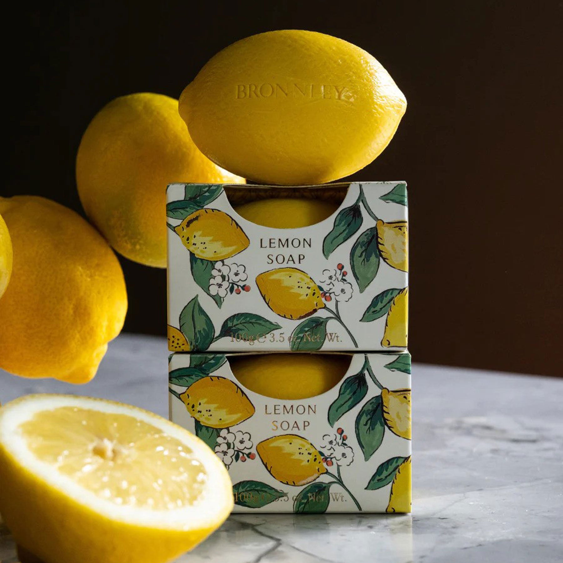 Lemon soap boxed 100g