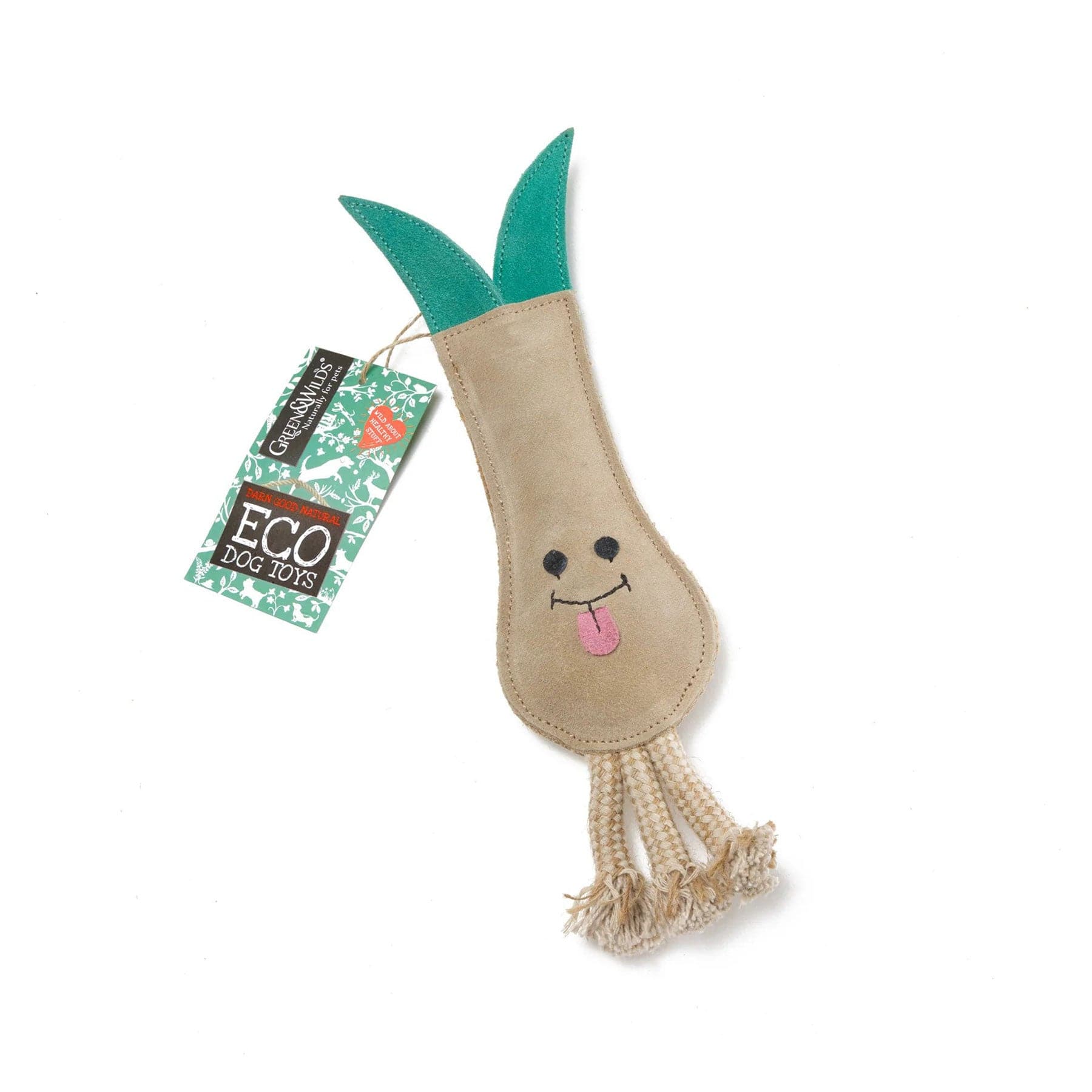 Lenny the leek eco pet toy