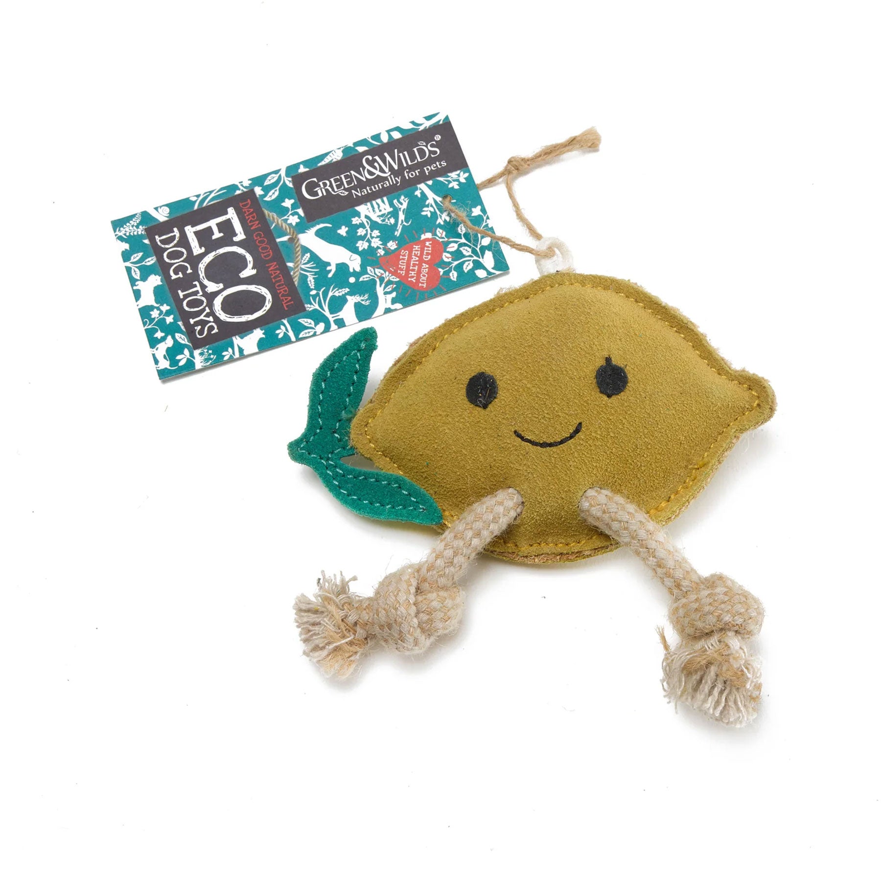 Libby the lemon eco pet toy