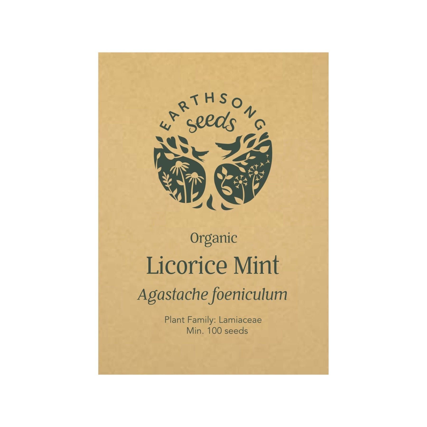 Licorice mint seed pack