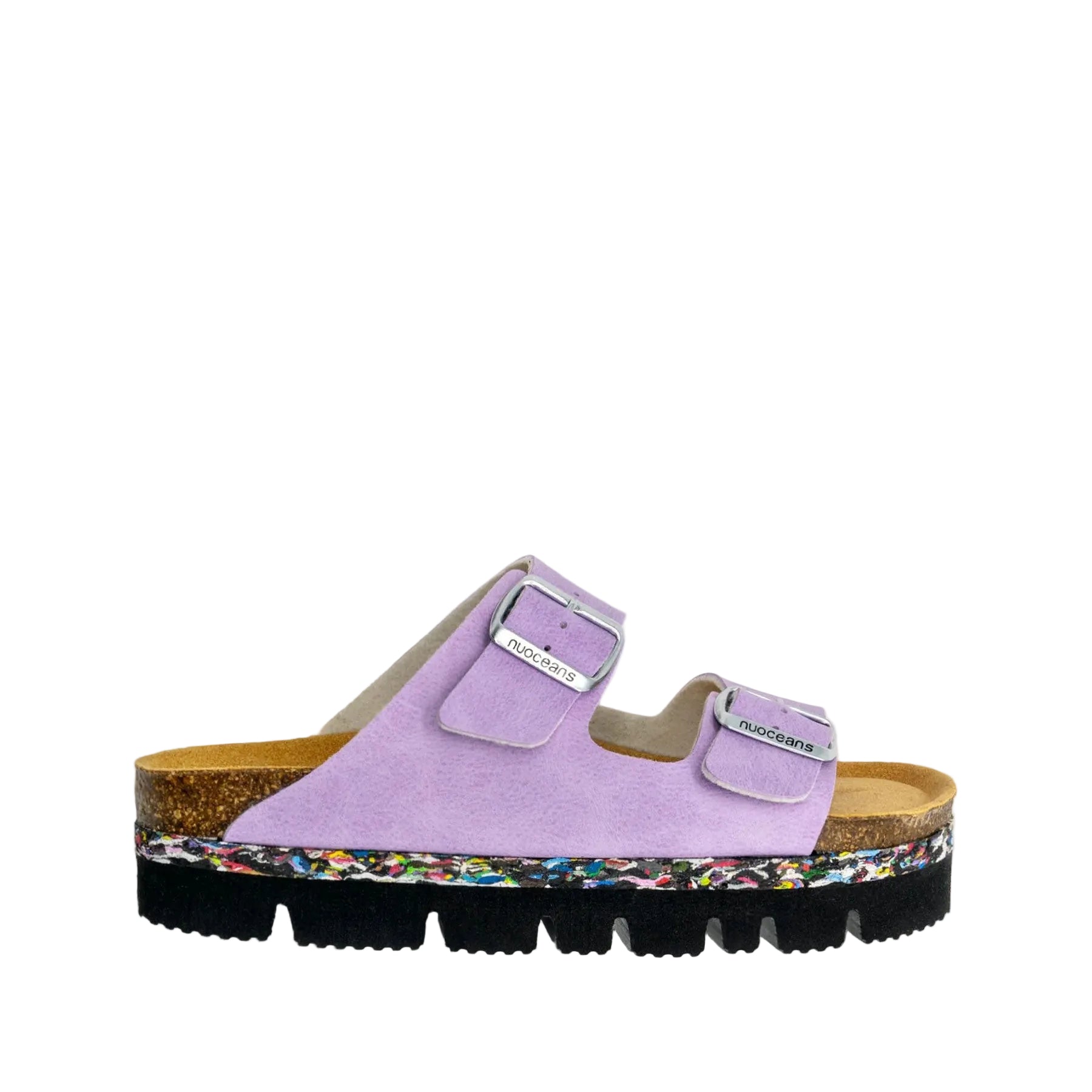 Lila platform sandal light purple