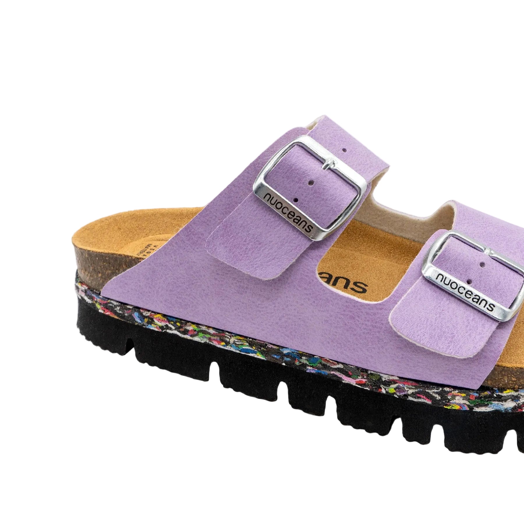 Lila platform sandal light purple