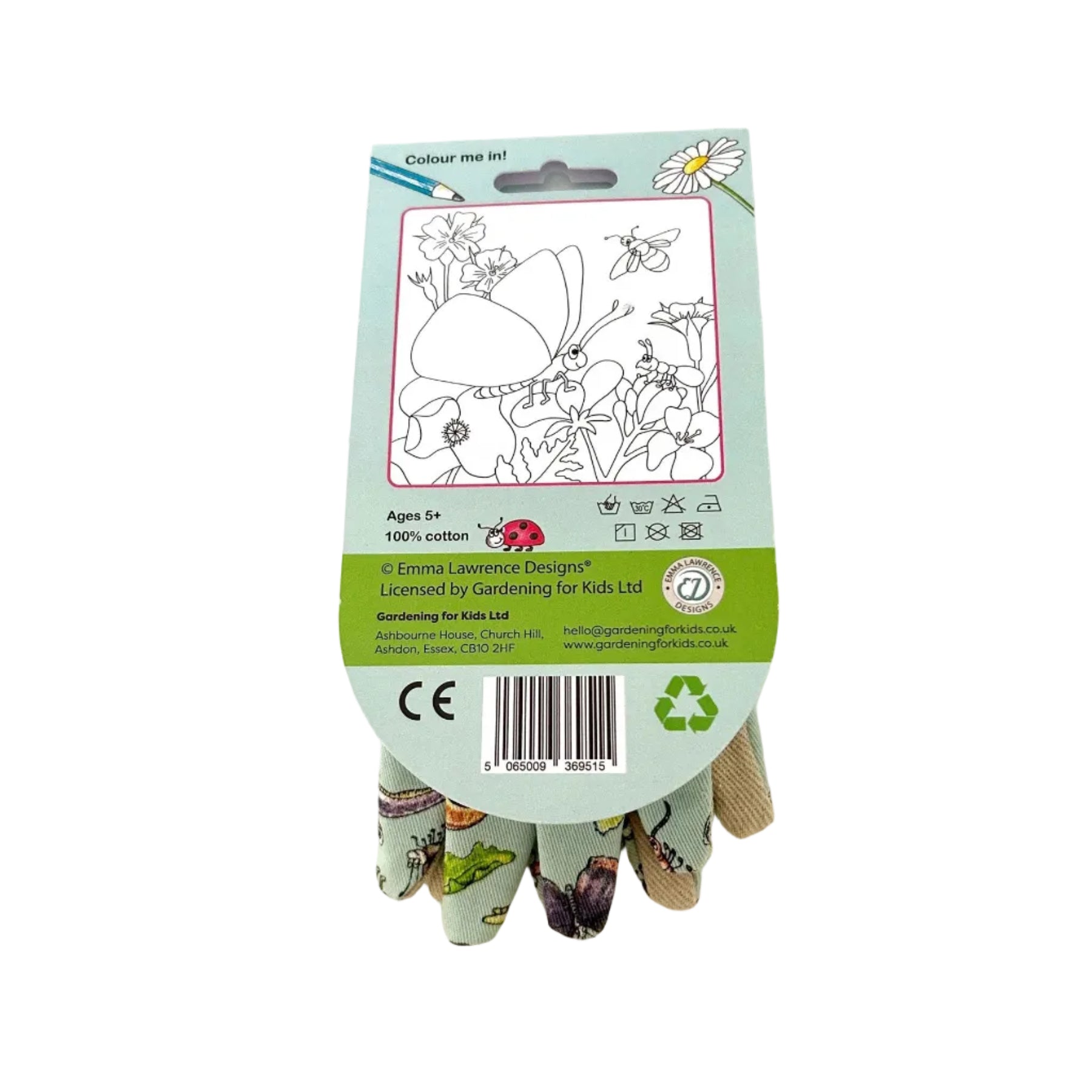 Little nature explorer gardening gloves