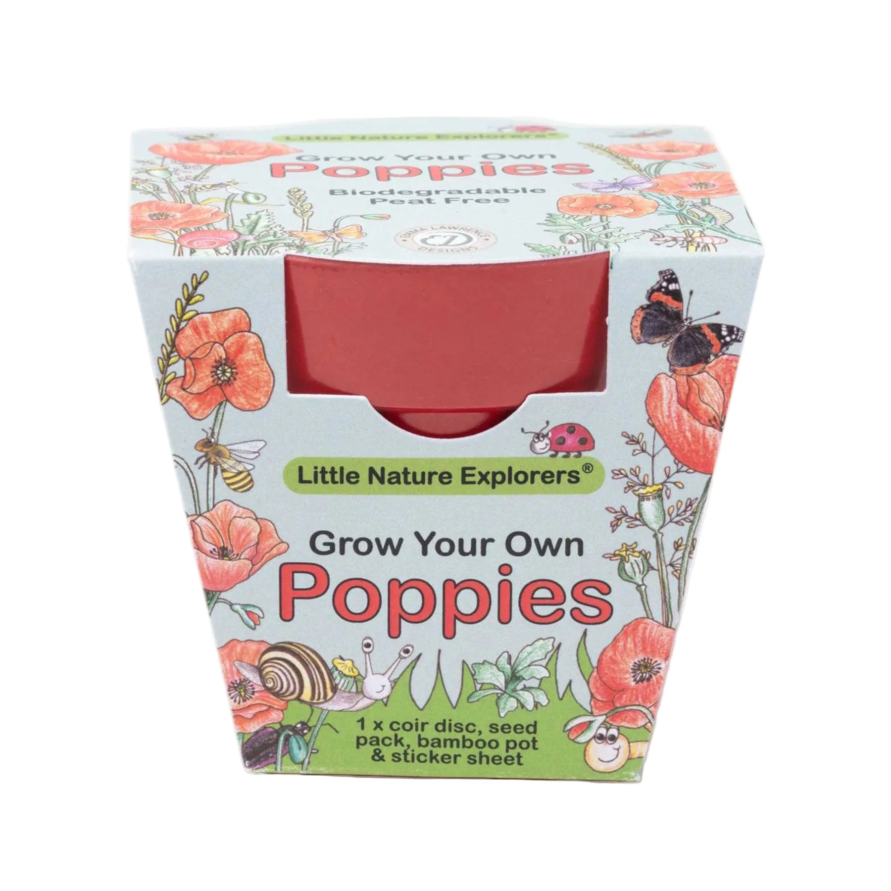 Little nature explorer poppy growing kit