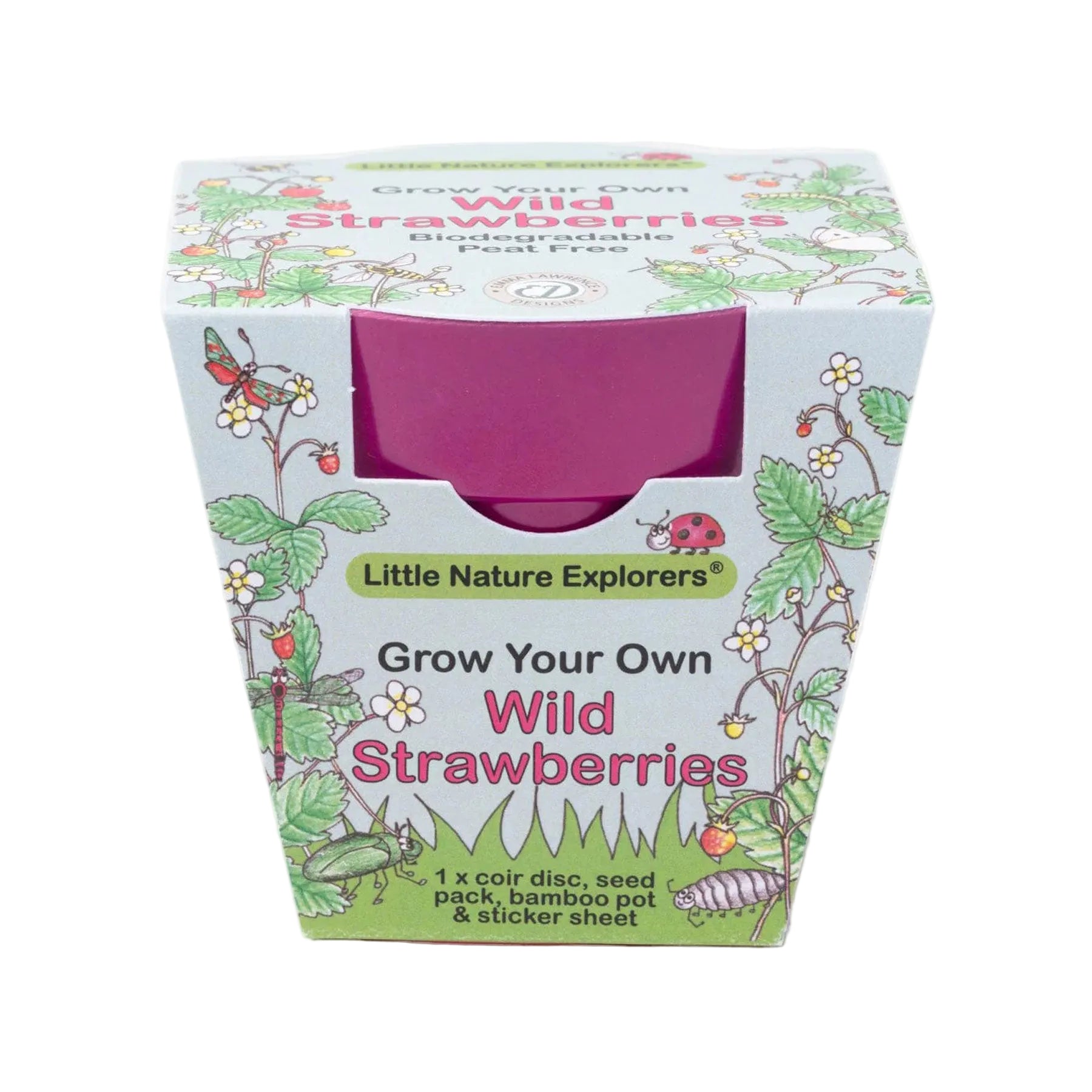 Little nature explorer wild strawberry growing kit
