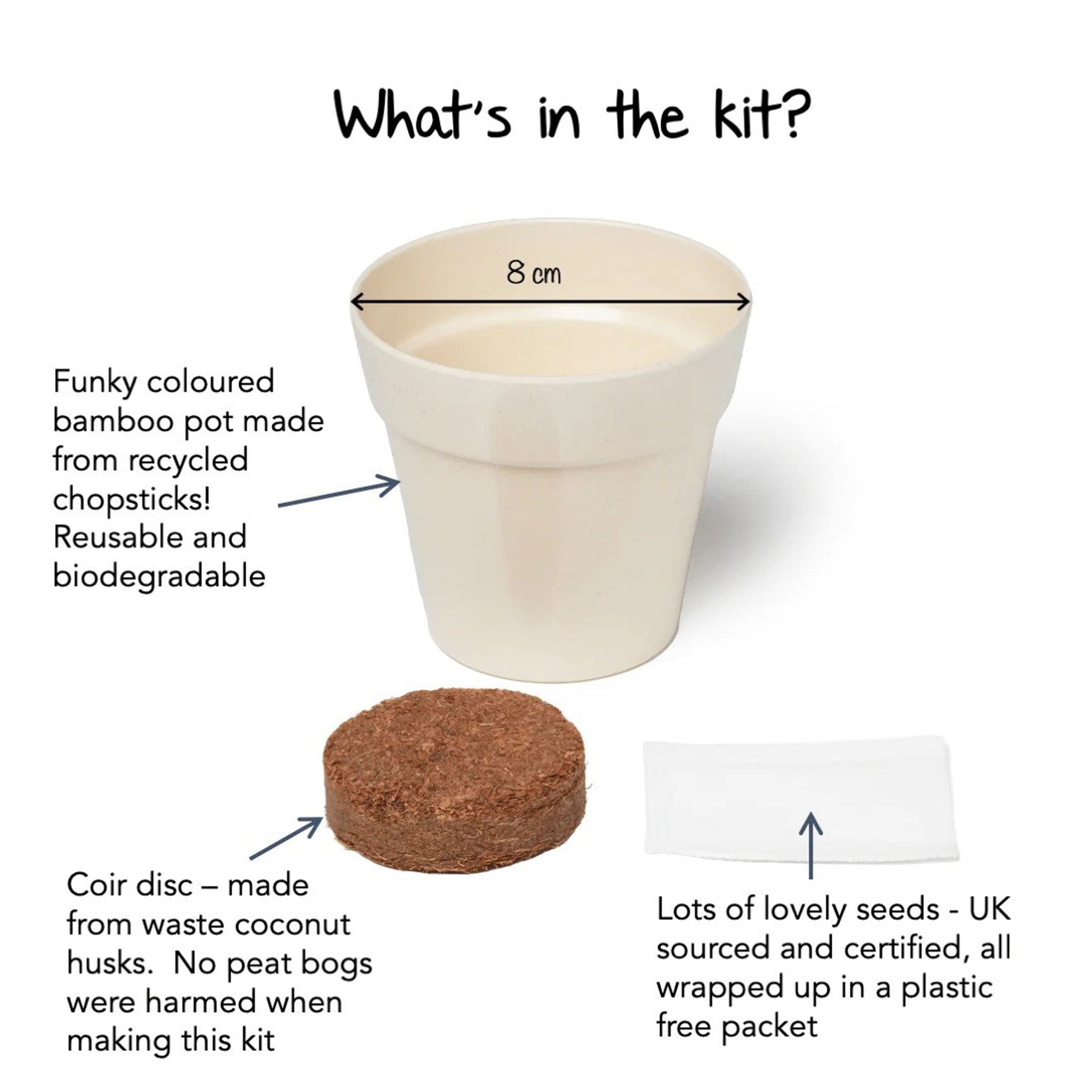 Little nature explorer wild strawberry growing kit