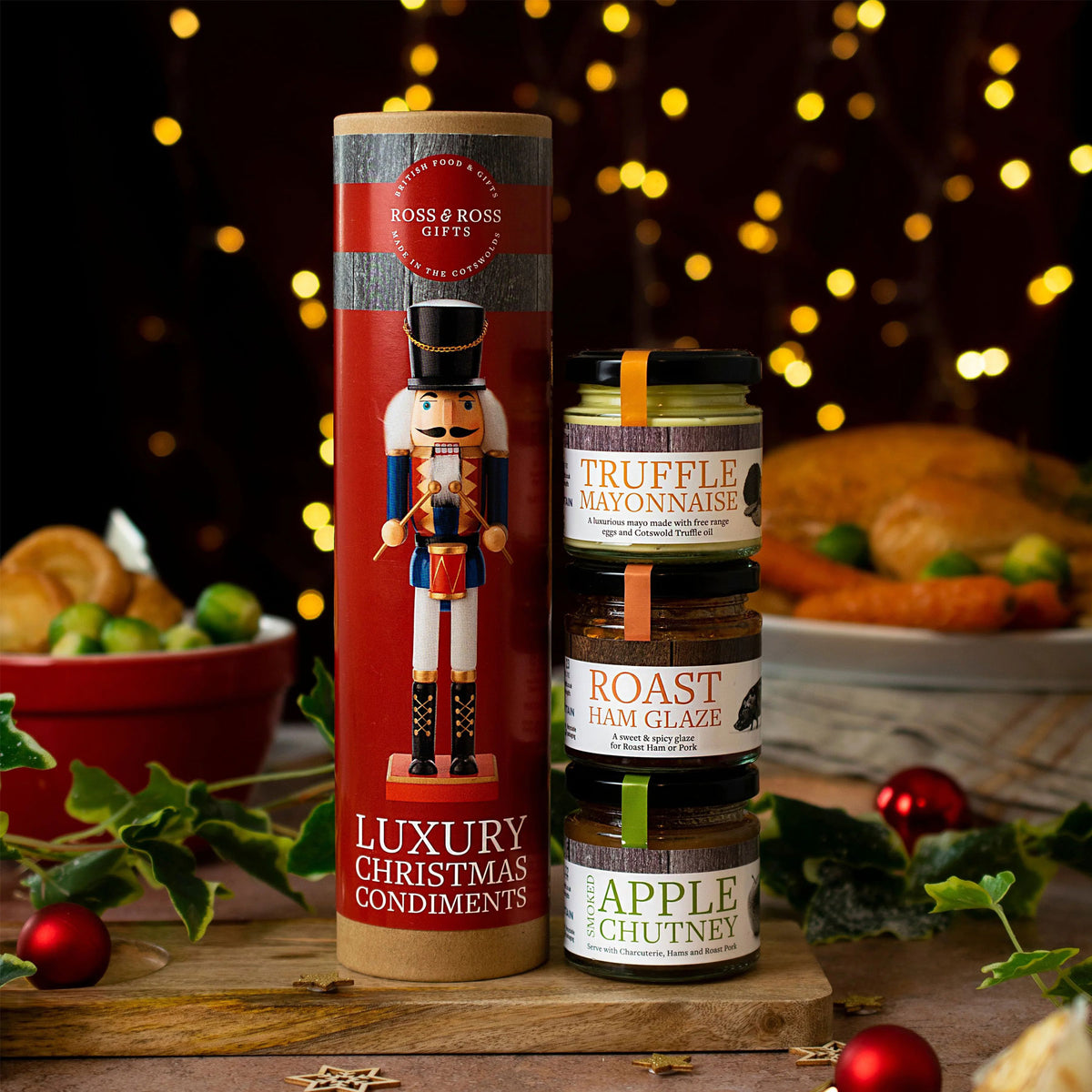 Luxury Christmas condiments tube