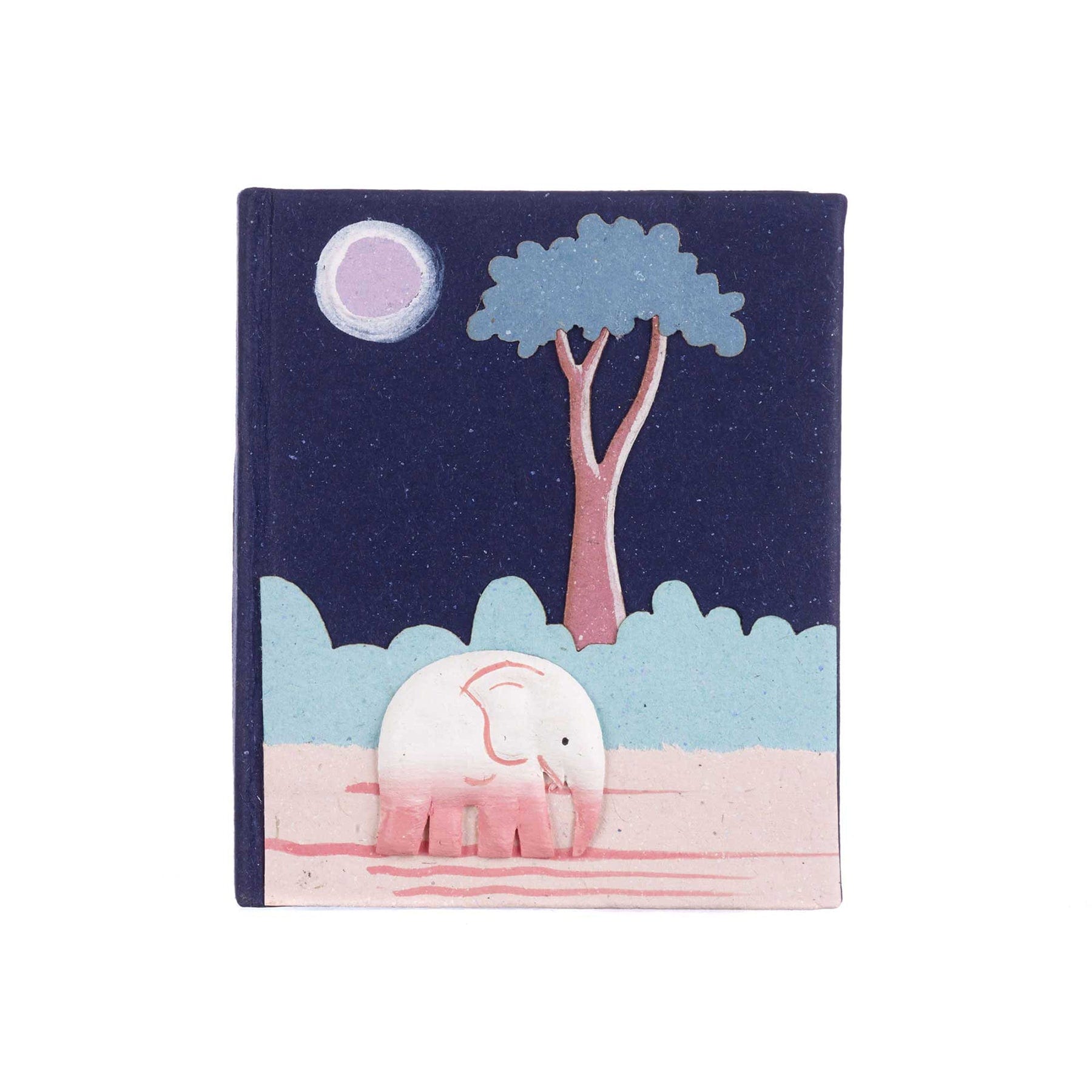 Elephant poo small notebook (sold singly)