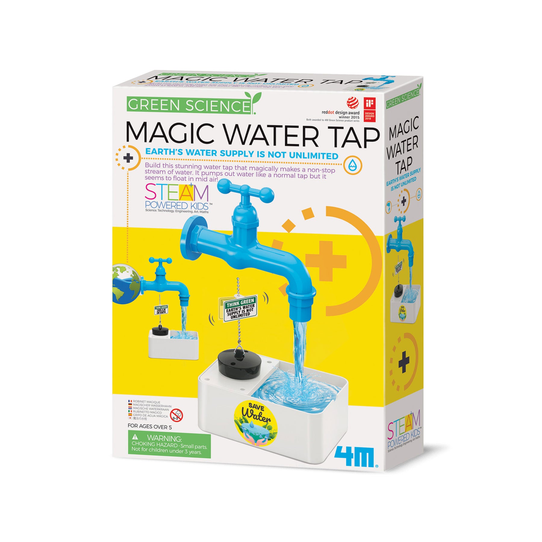 Green science magic water tap