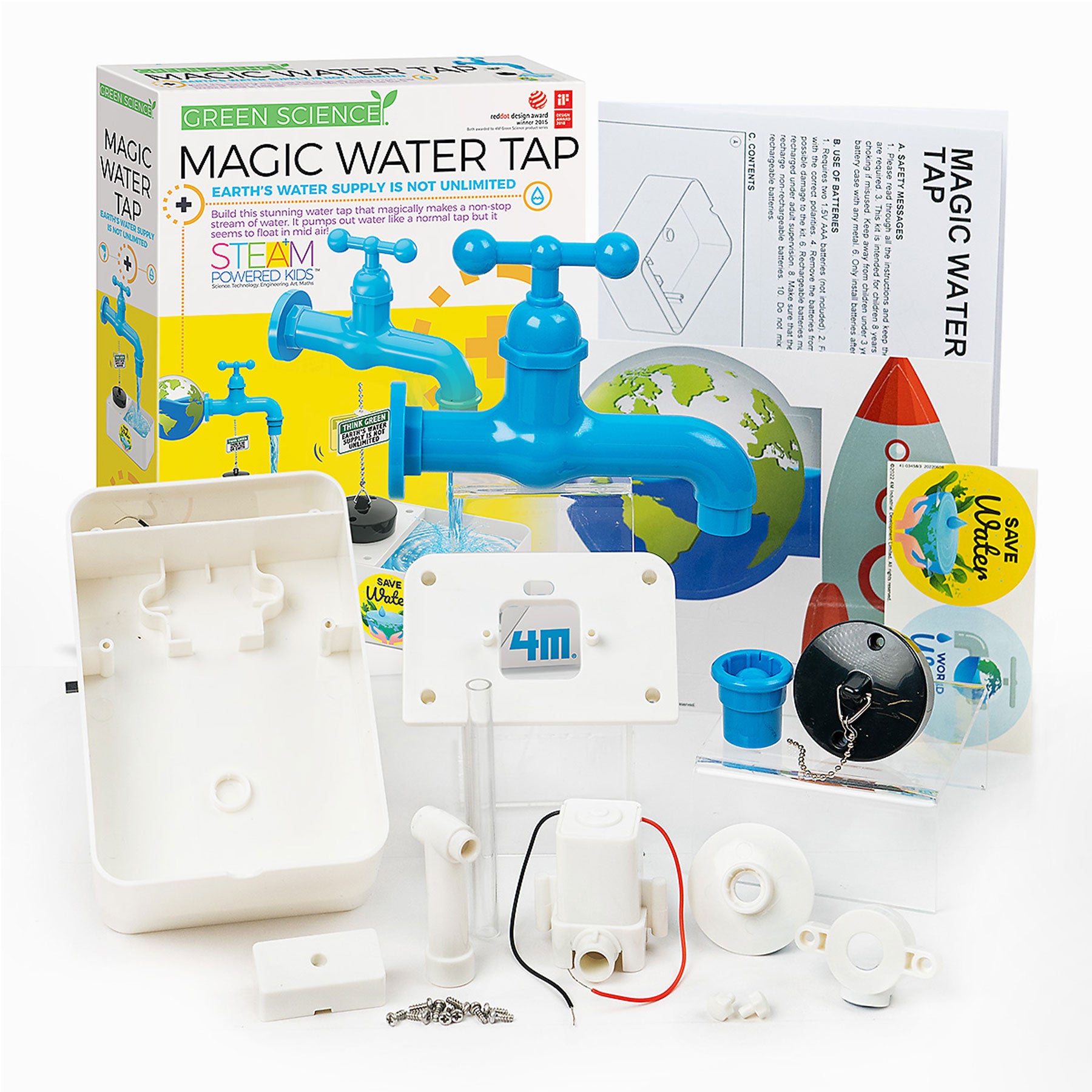Green science magic water tap