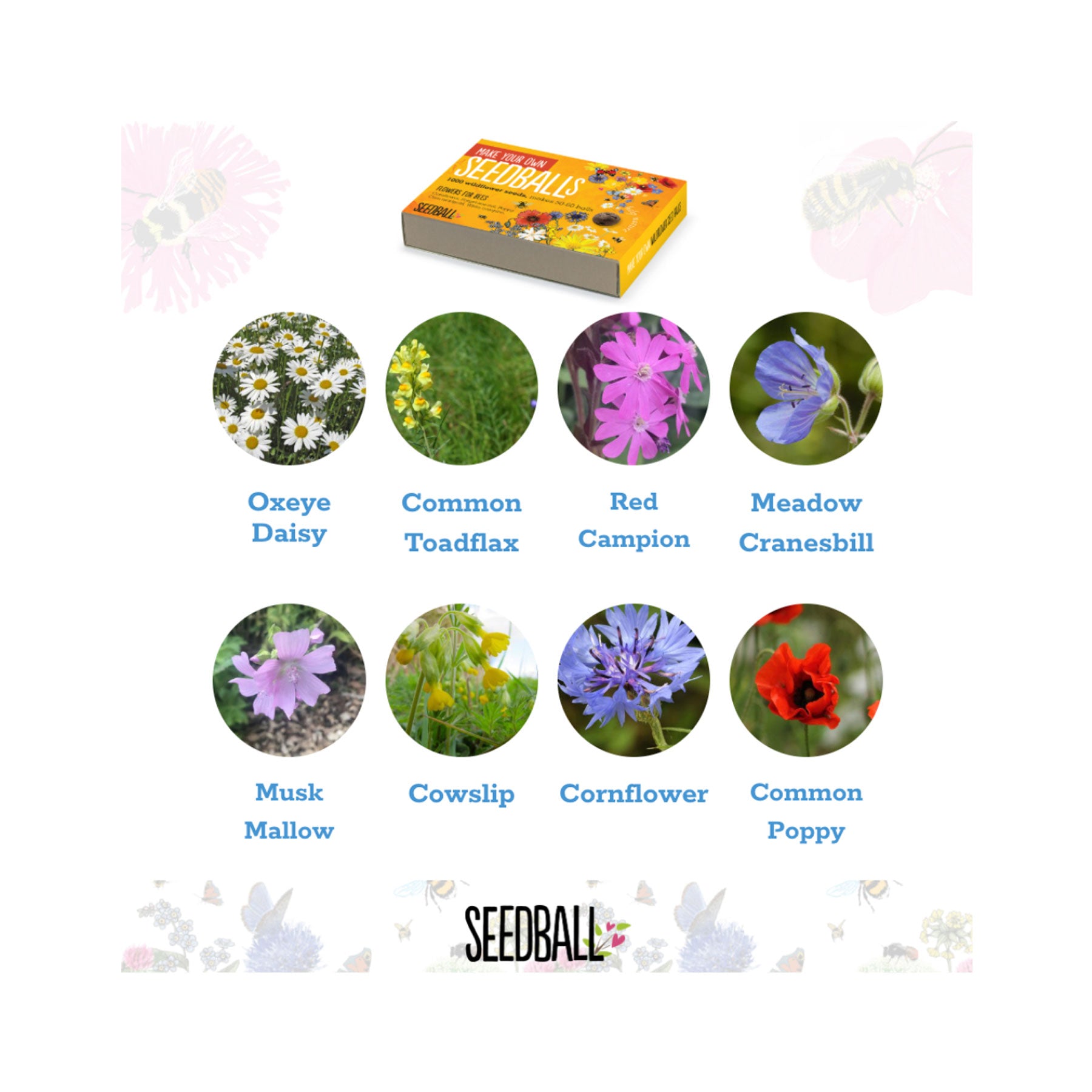 Make your own kit flowers for bees