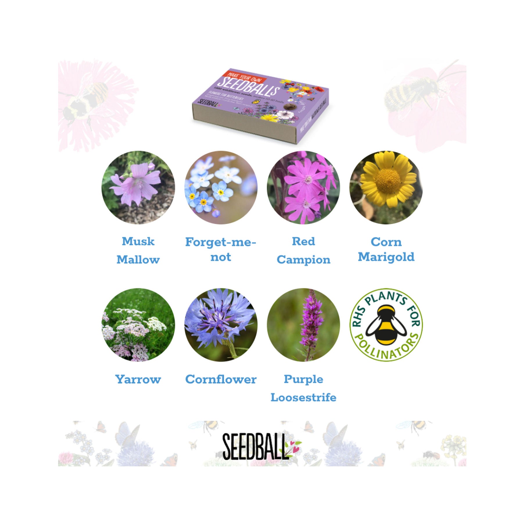 Make your own kit flowers for butterflies