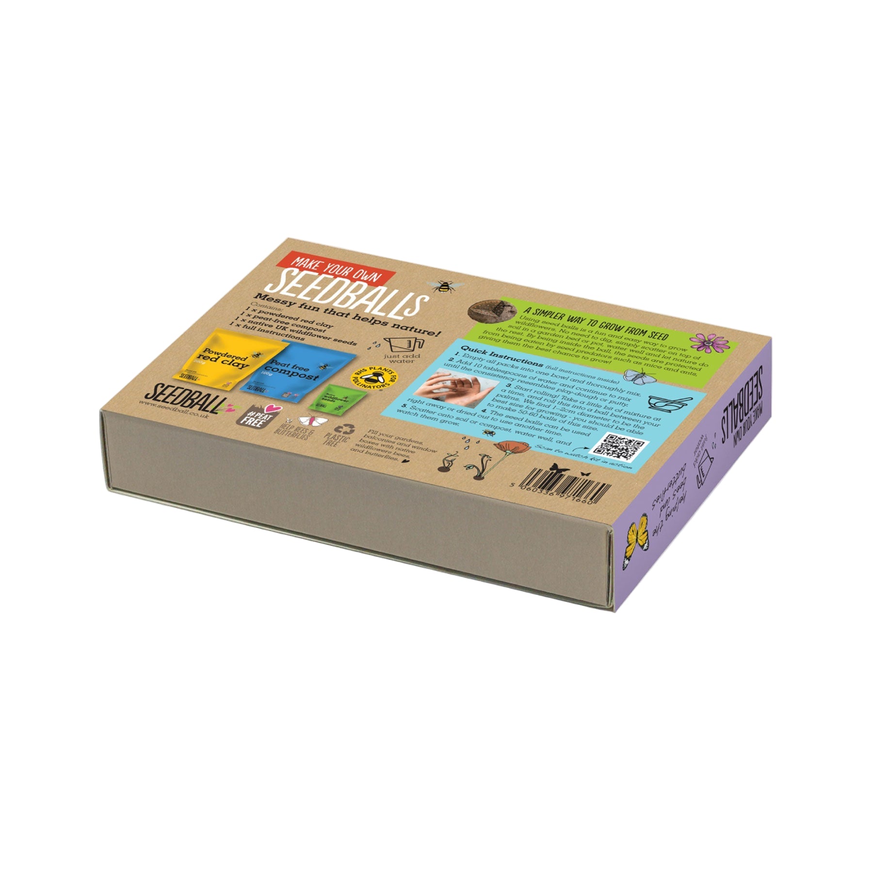 Make your own kit flowers for butterflies