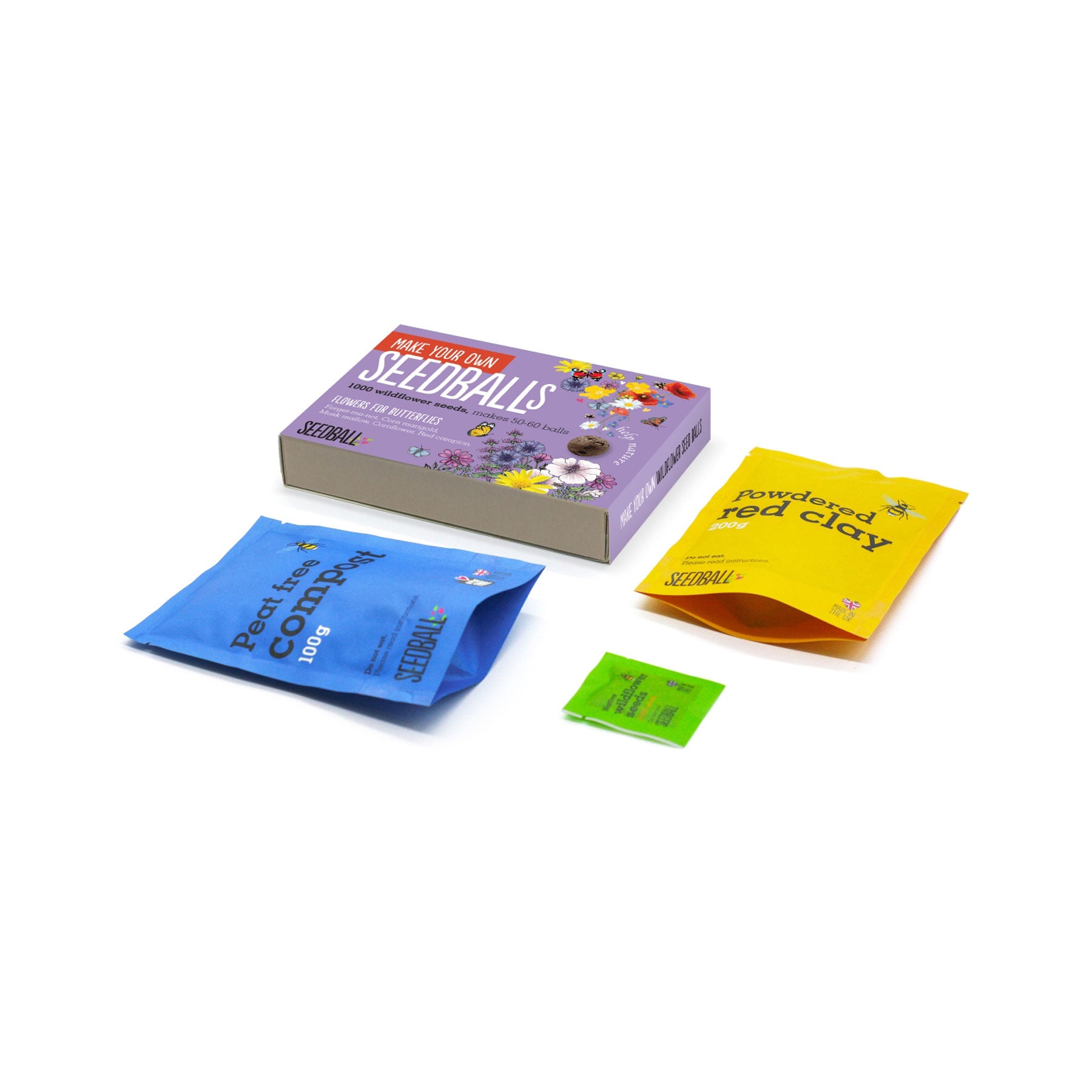 Make your own kit flowers for butterflies