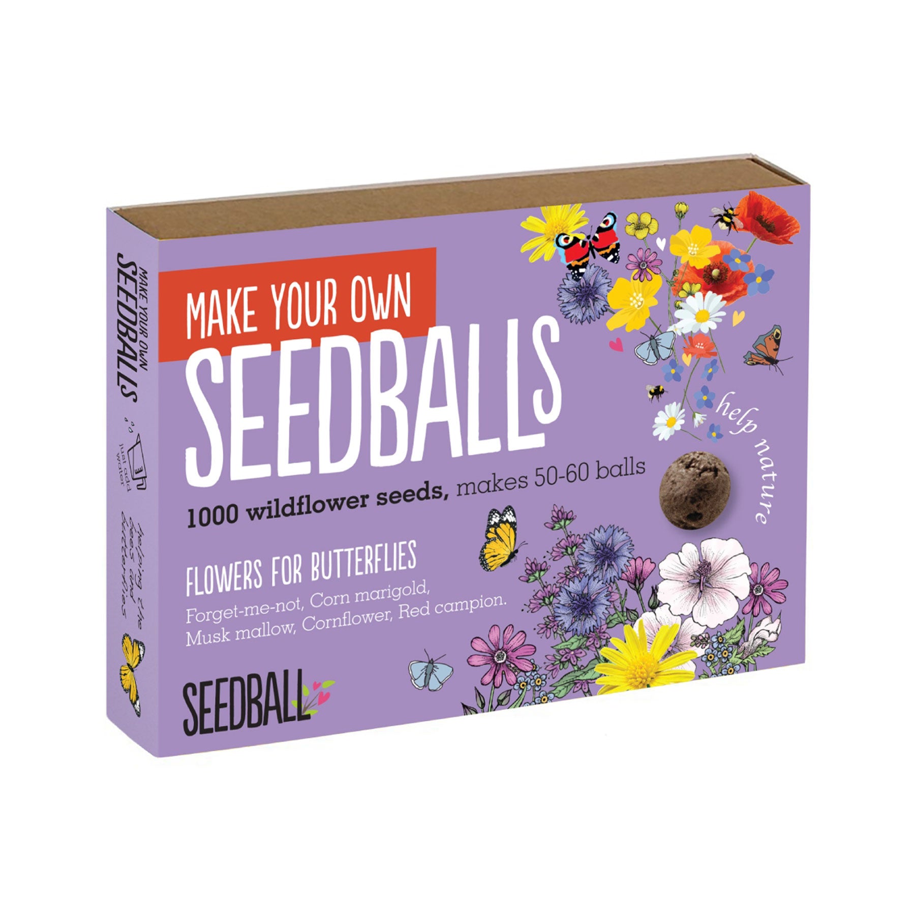 Make your own kit flowers for butterflies