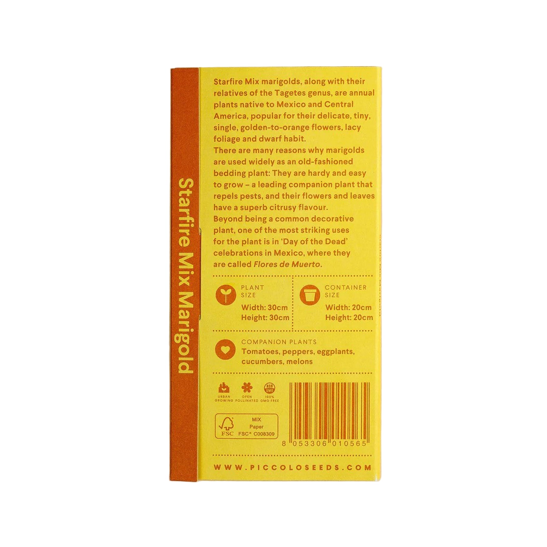 Marigold starfire mix seeds