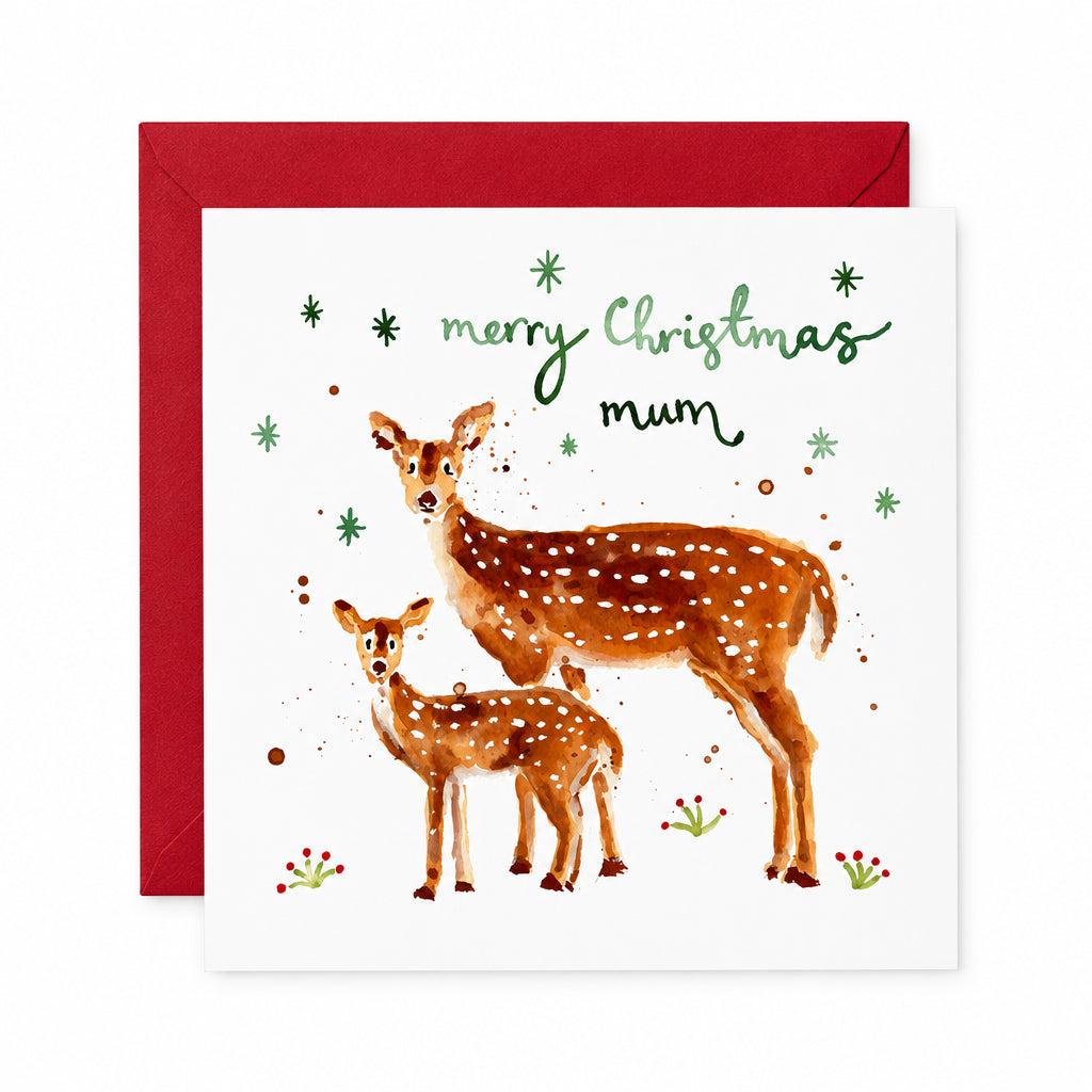 Merry Christmas mum card