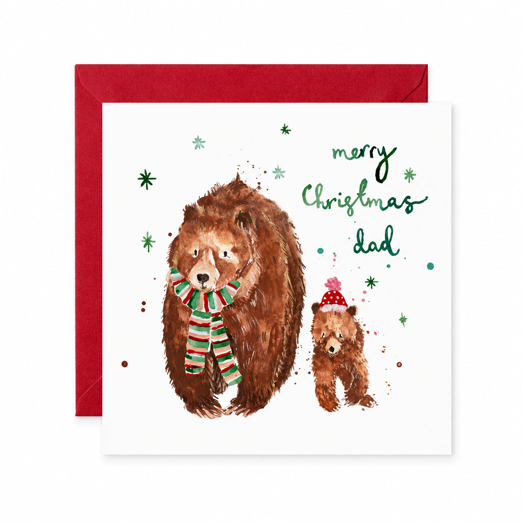 Merry christmas dad card