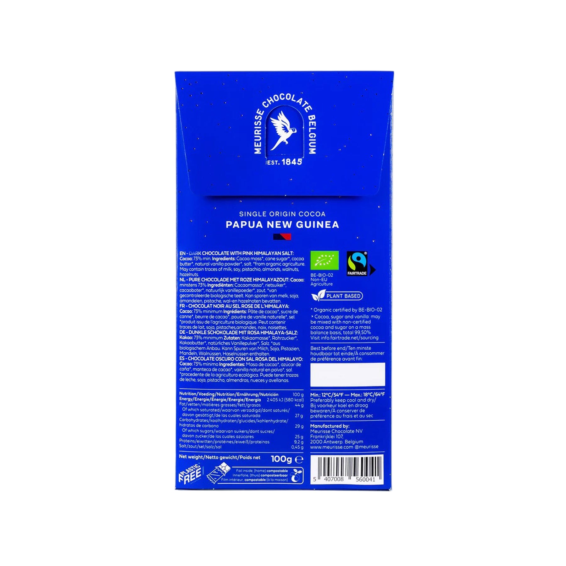 Dark chocolate with himalayan salt 100g