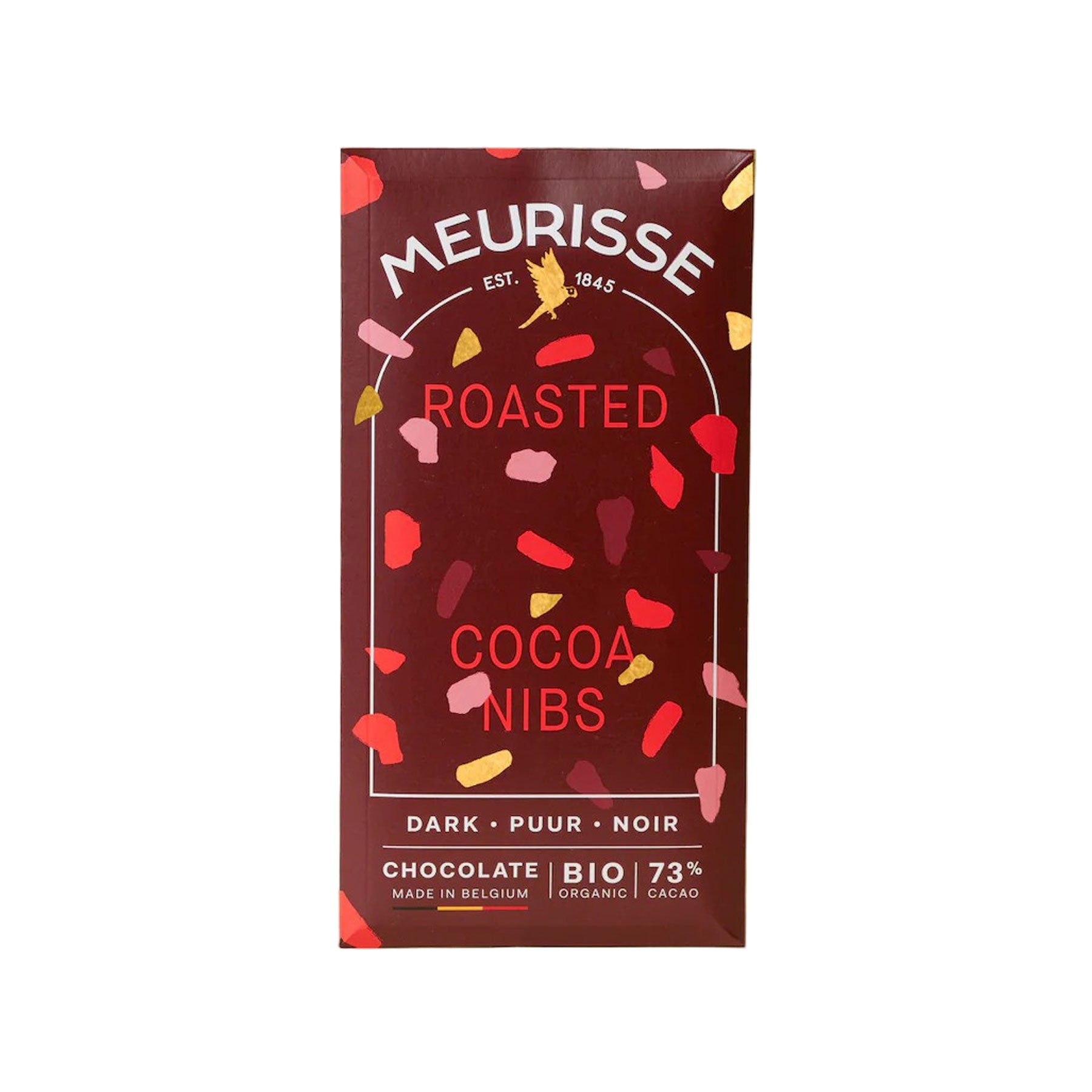 Dark chocolate with roasted cacao nibs 100g