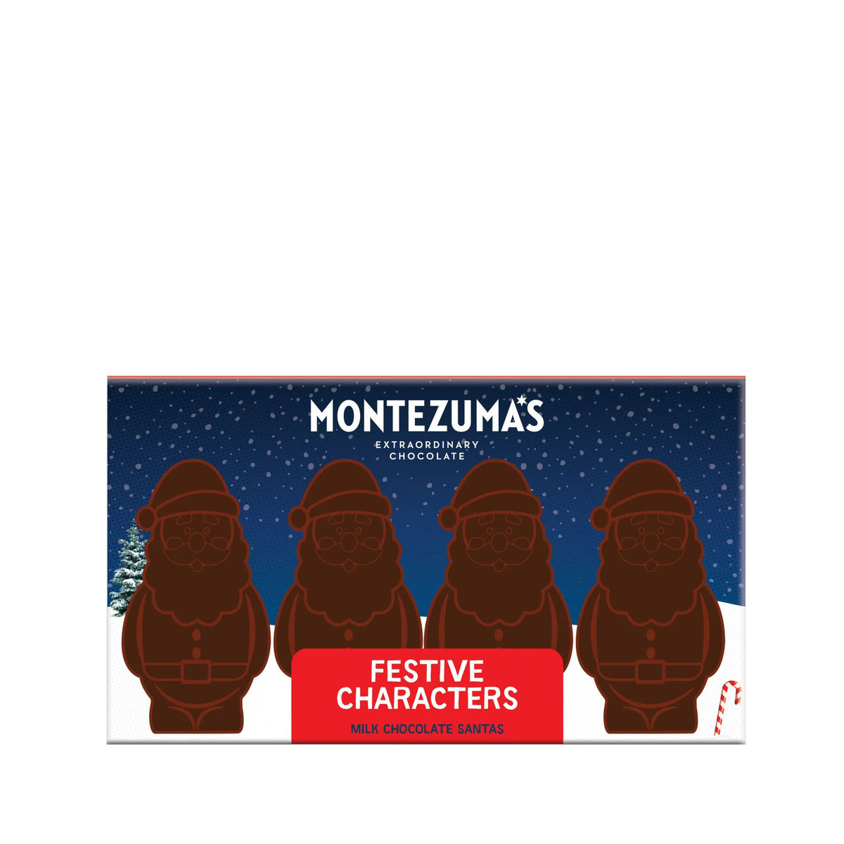 Milk chocolate santas characters 60g