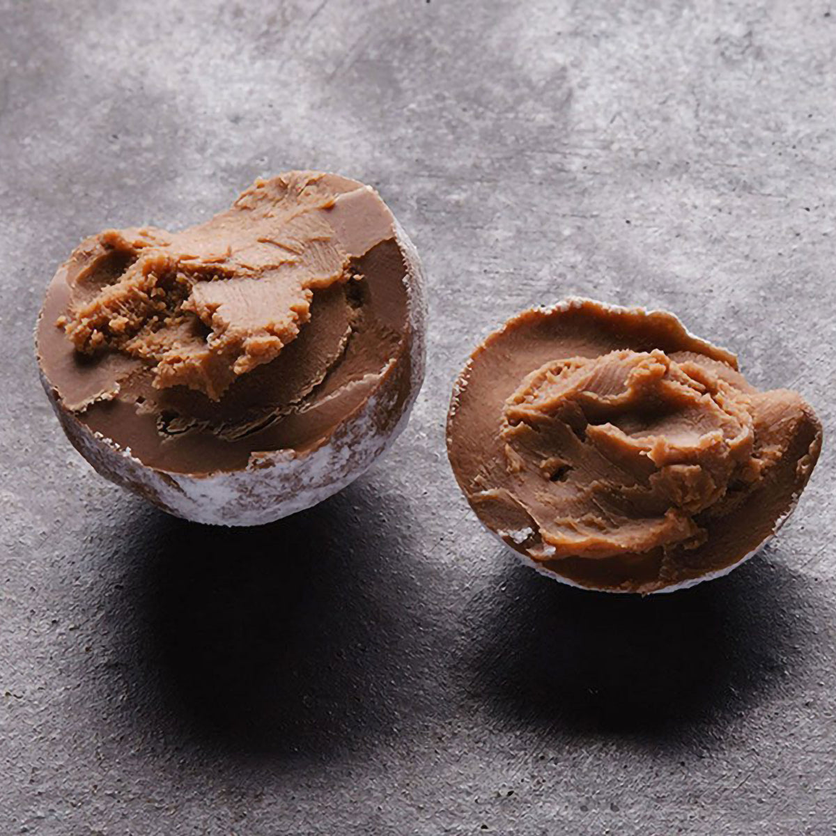 Milk marc de champagne truffles