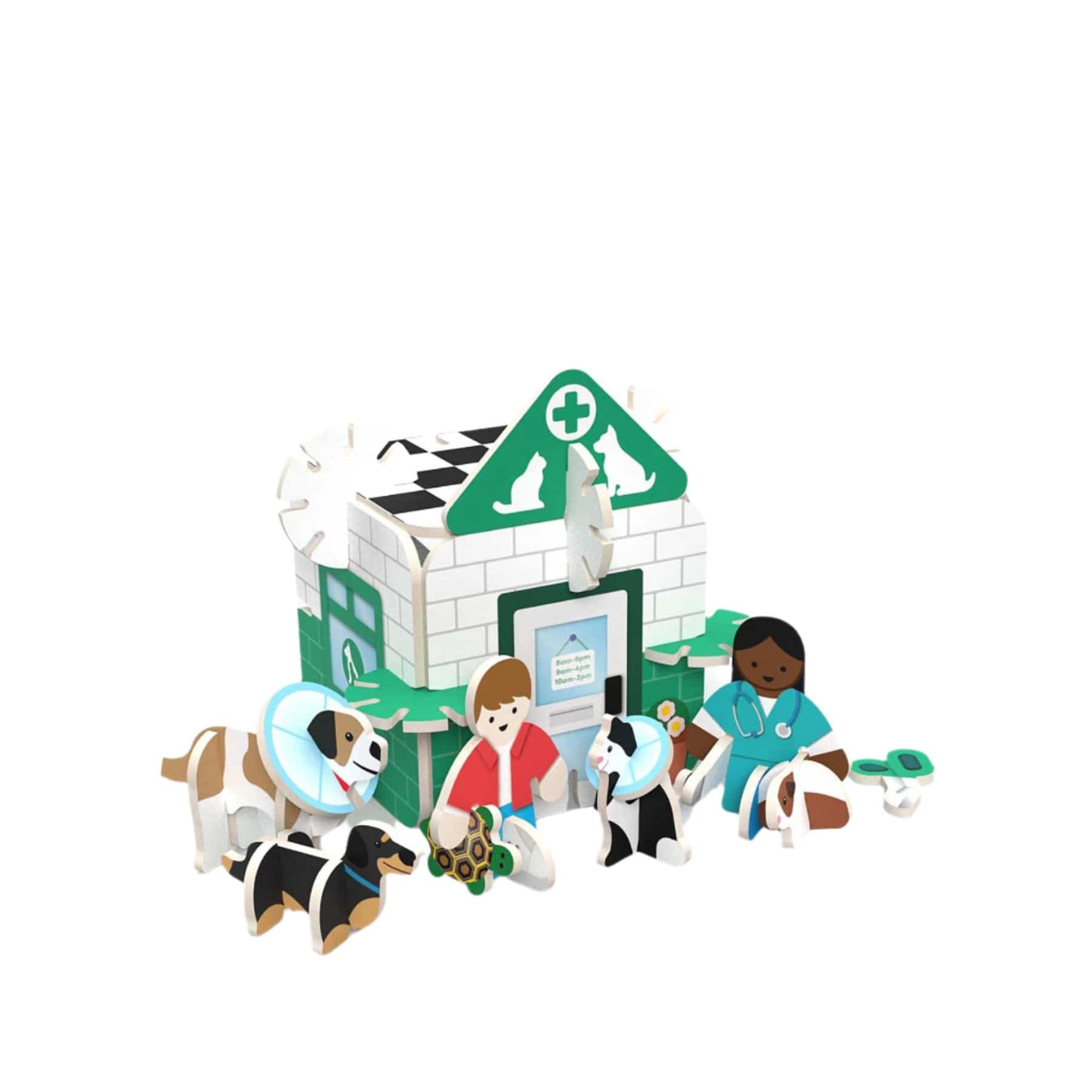 Mini vets playset