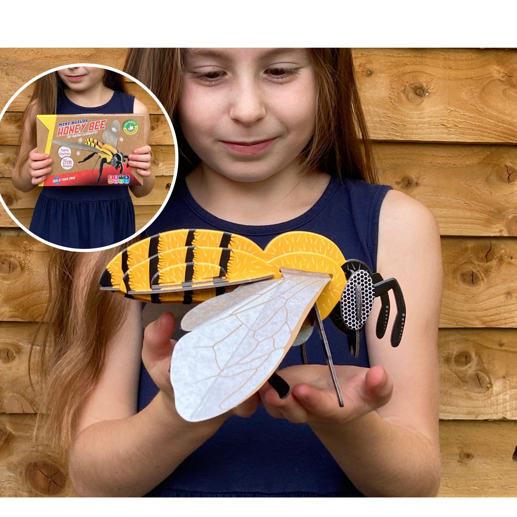 Mini-builds honey bee