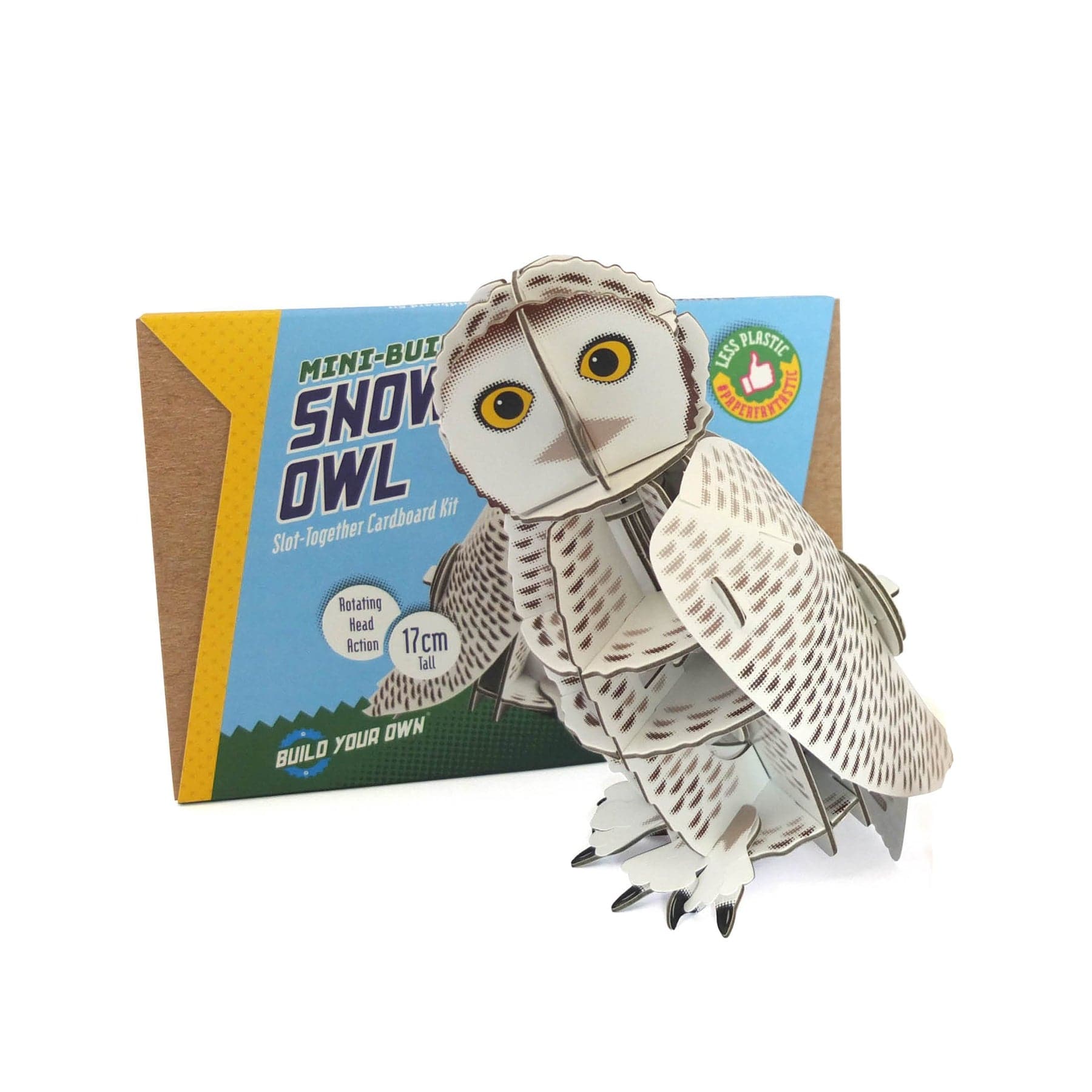 Mini-builds snowy owl