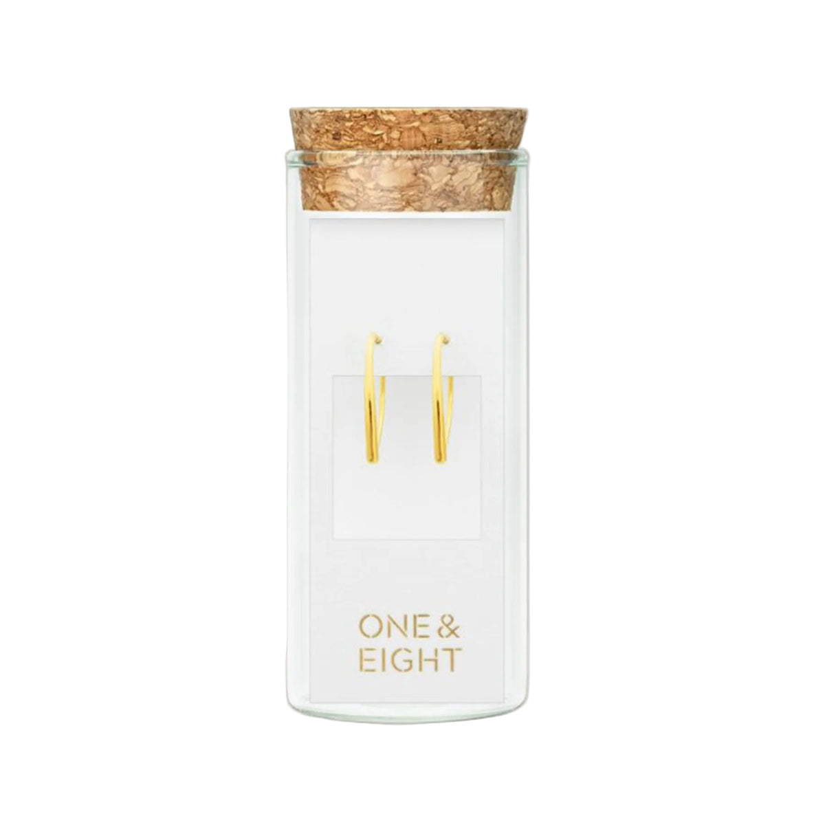 Gold mini maya earrings