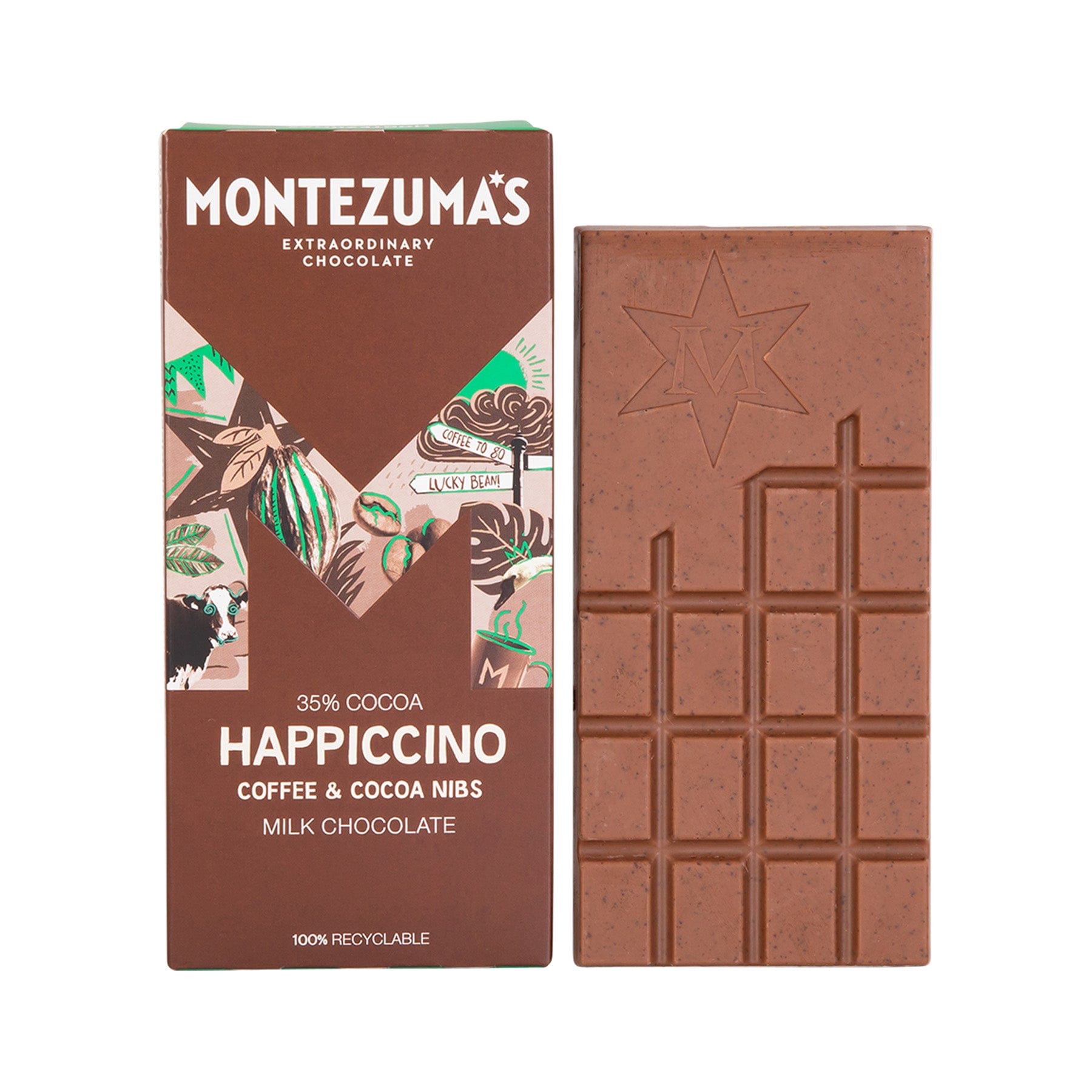 Happiccino milk chocolate bar 90g