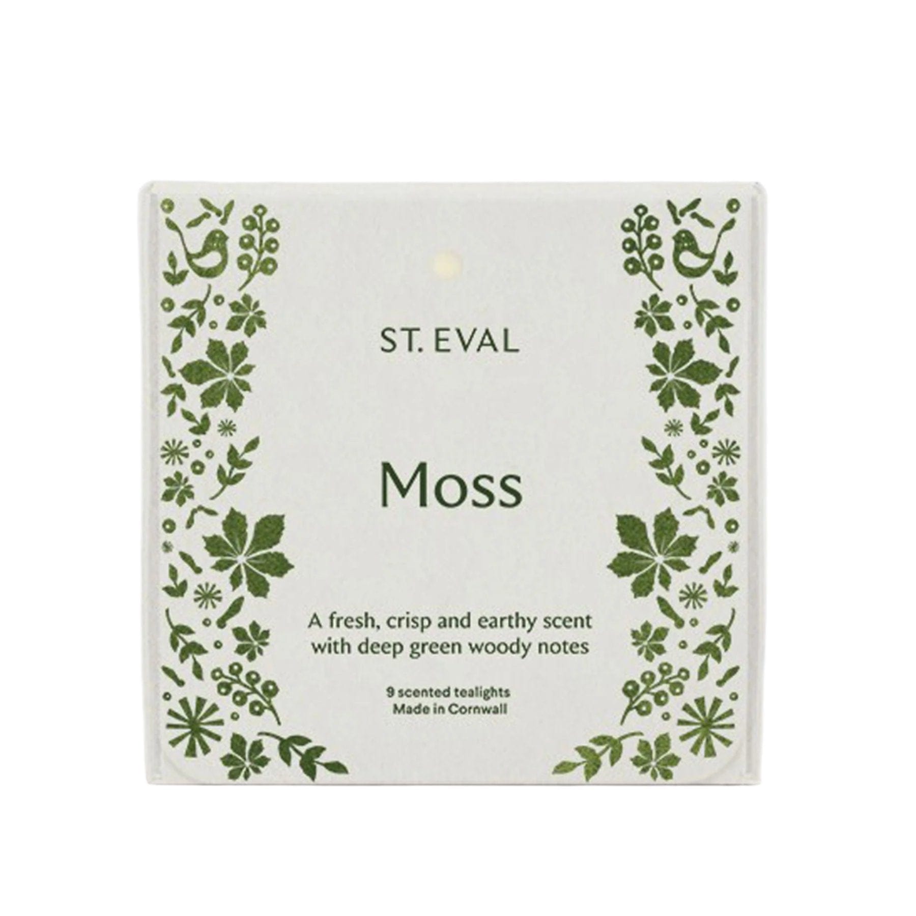 Moss scented tealights