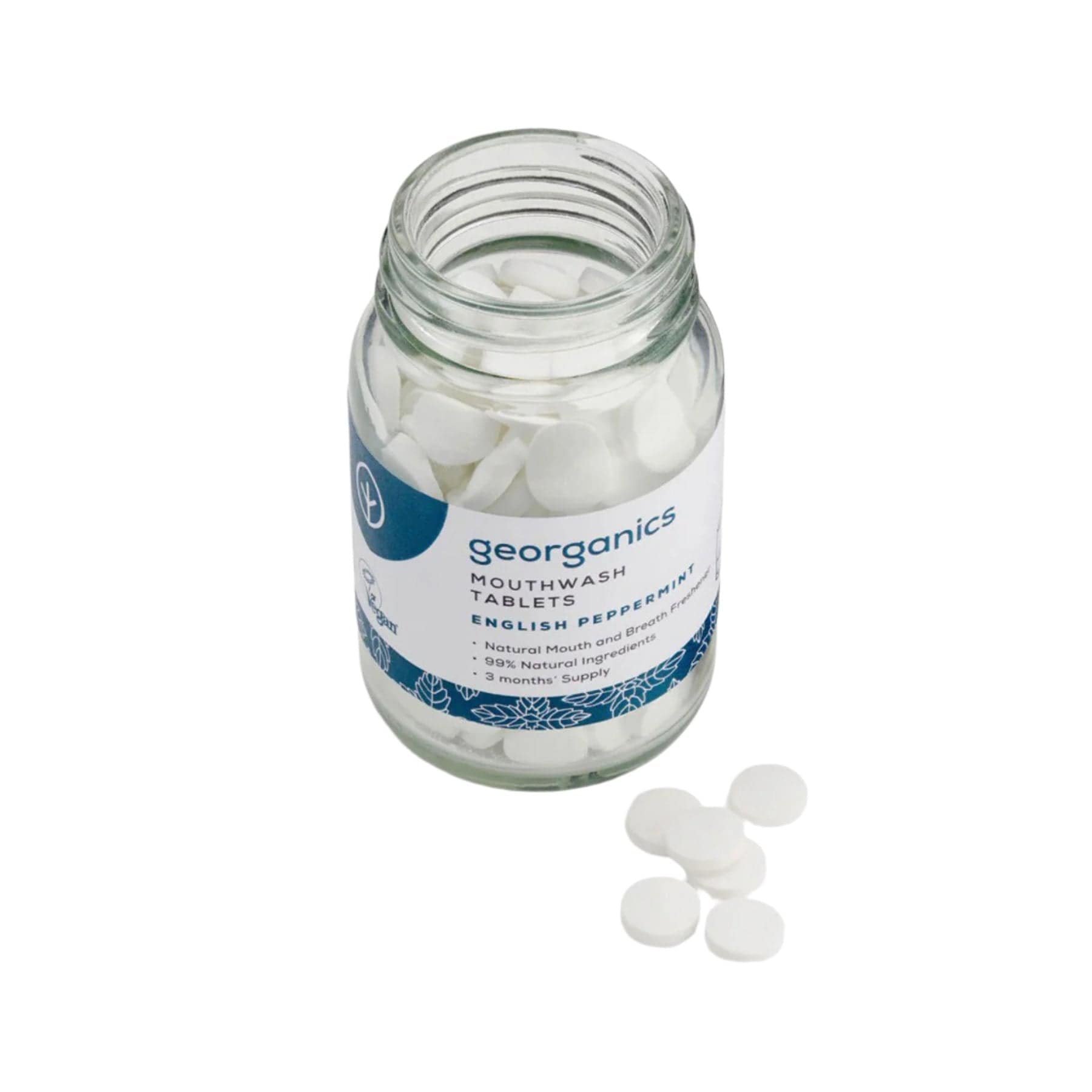 Mouthwash tablets - peppermint