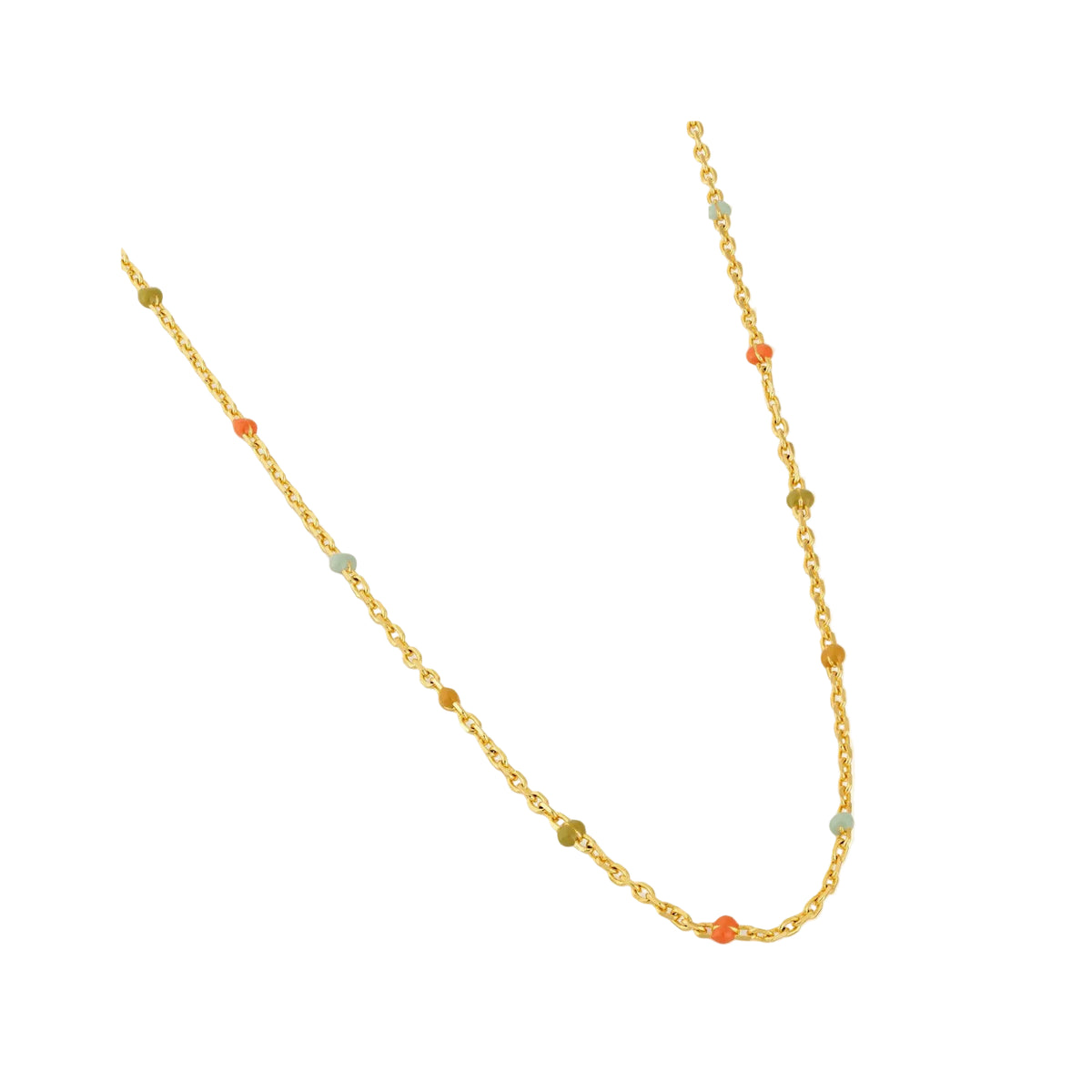 Multi dot necklace