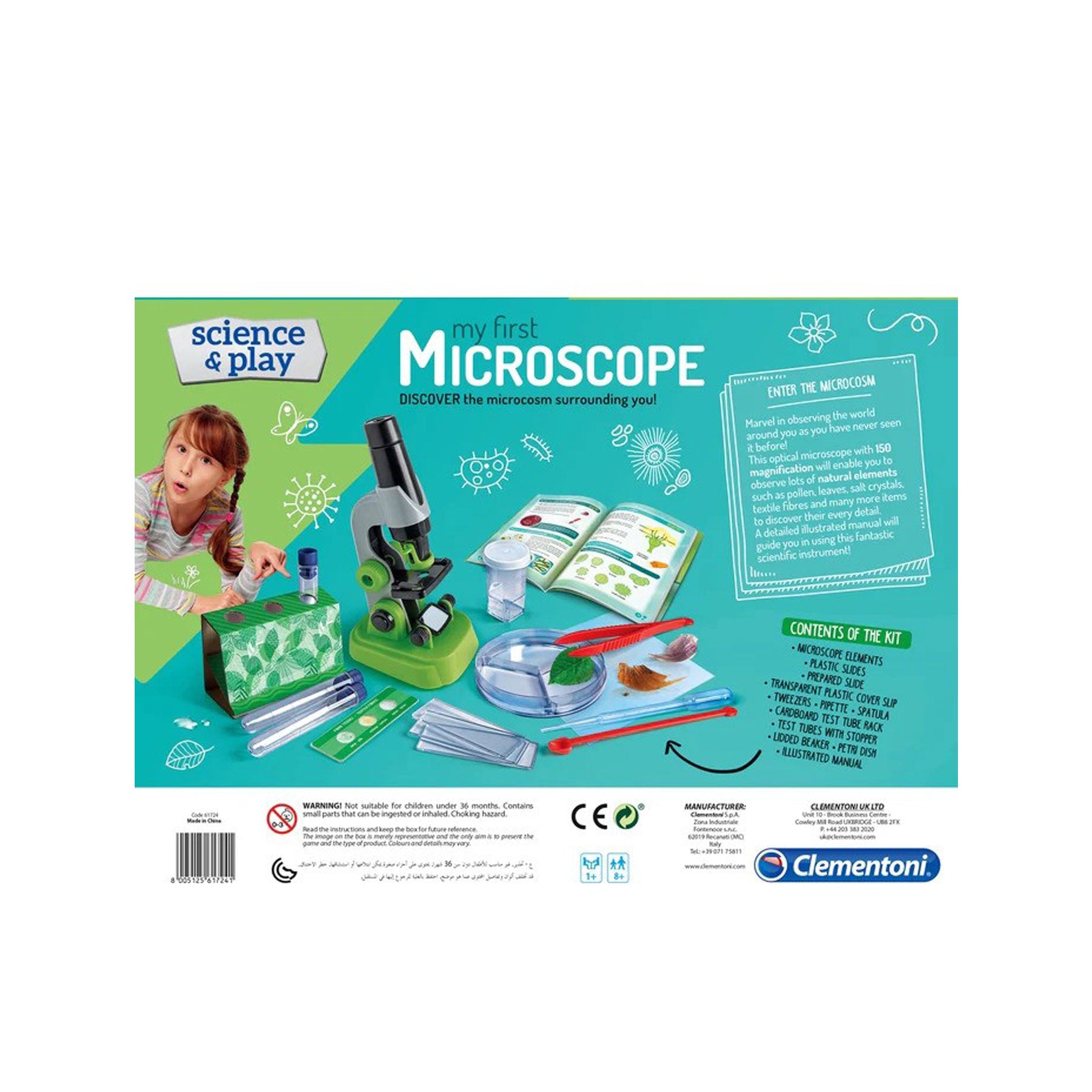 My first microscope
