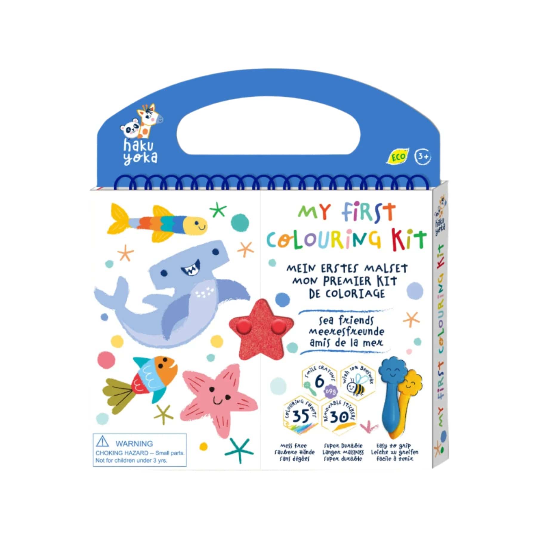 My first colouring kit sea friends