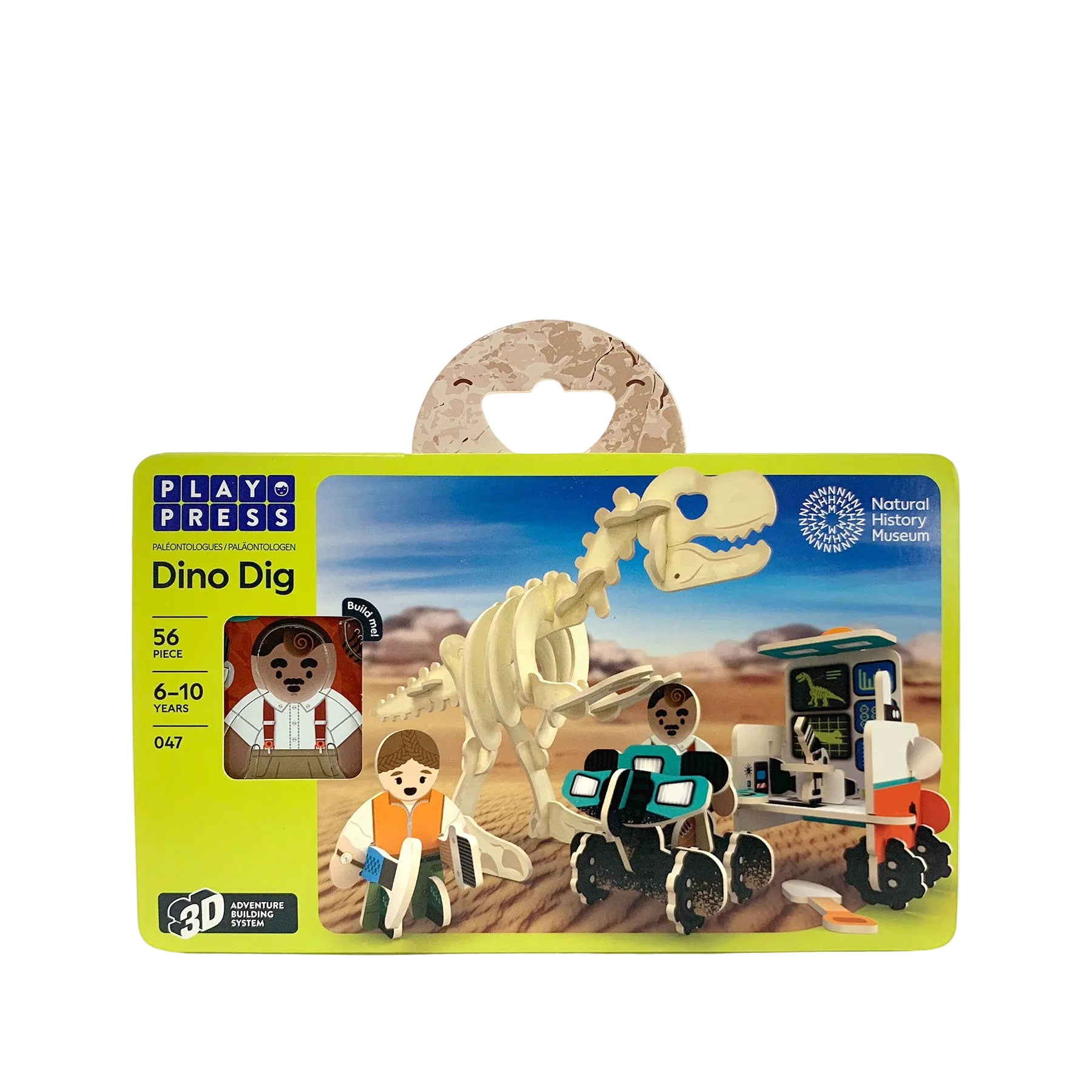 Natural History Museum dino dig playset