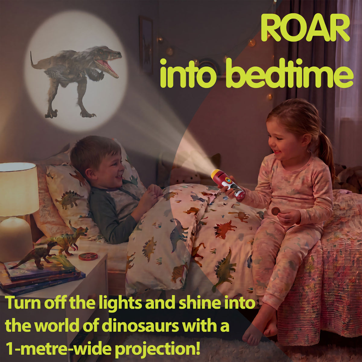 Natural History Museum dinosaur torch and projector