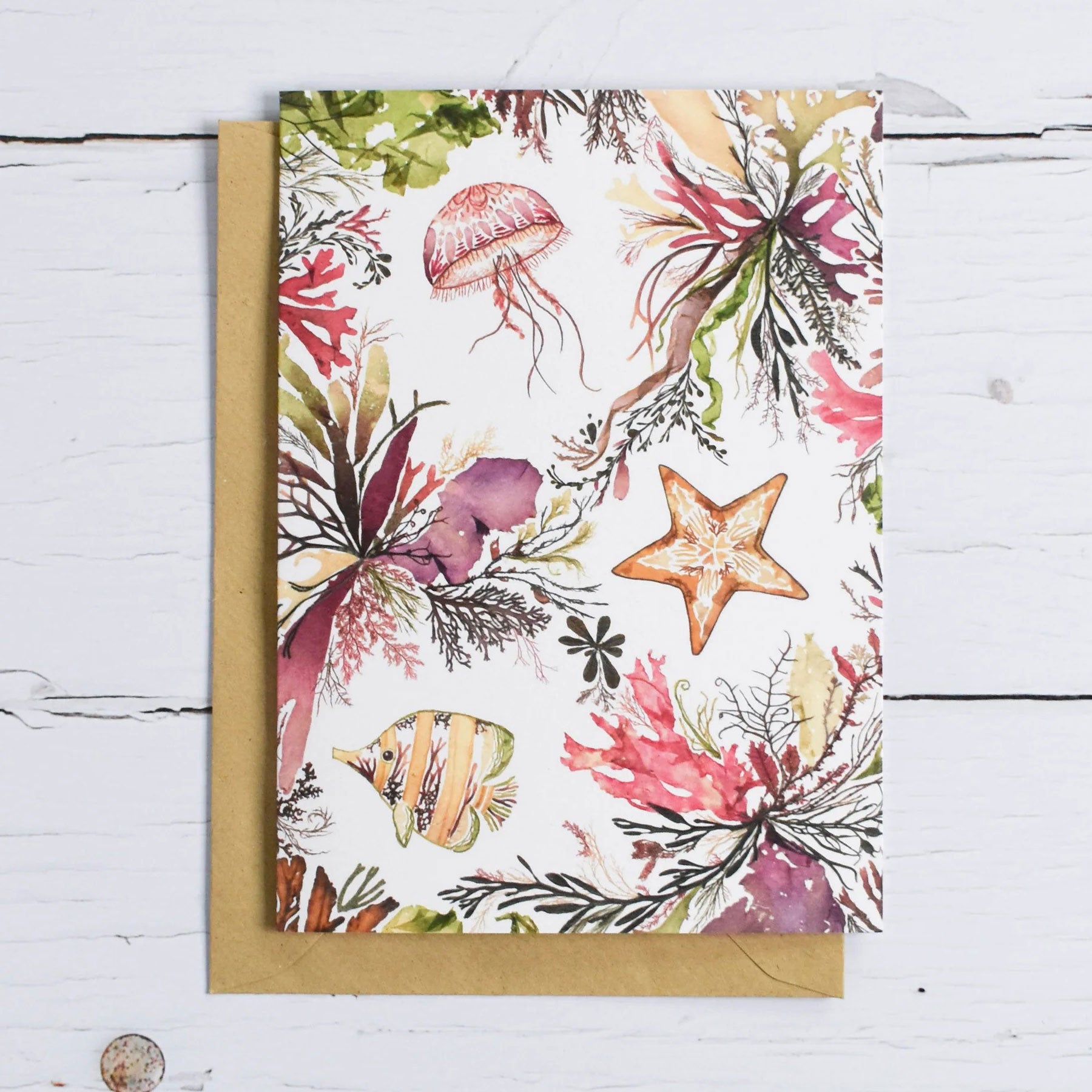 Nautical greetings card