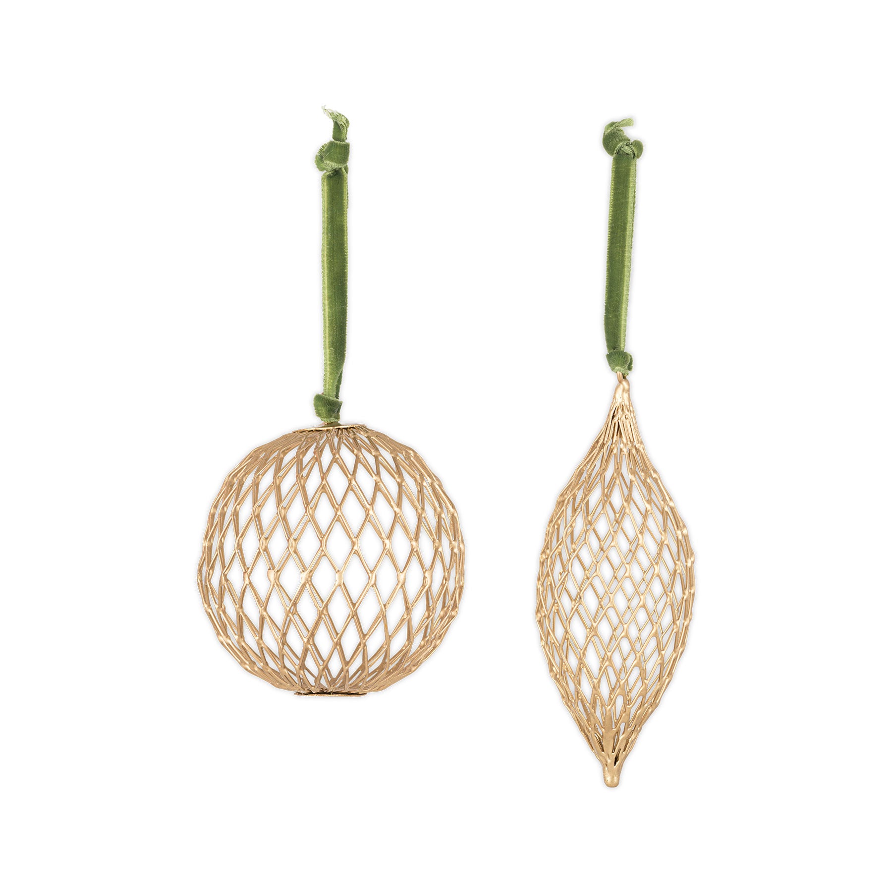 Nirav wire bauble brass