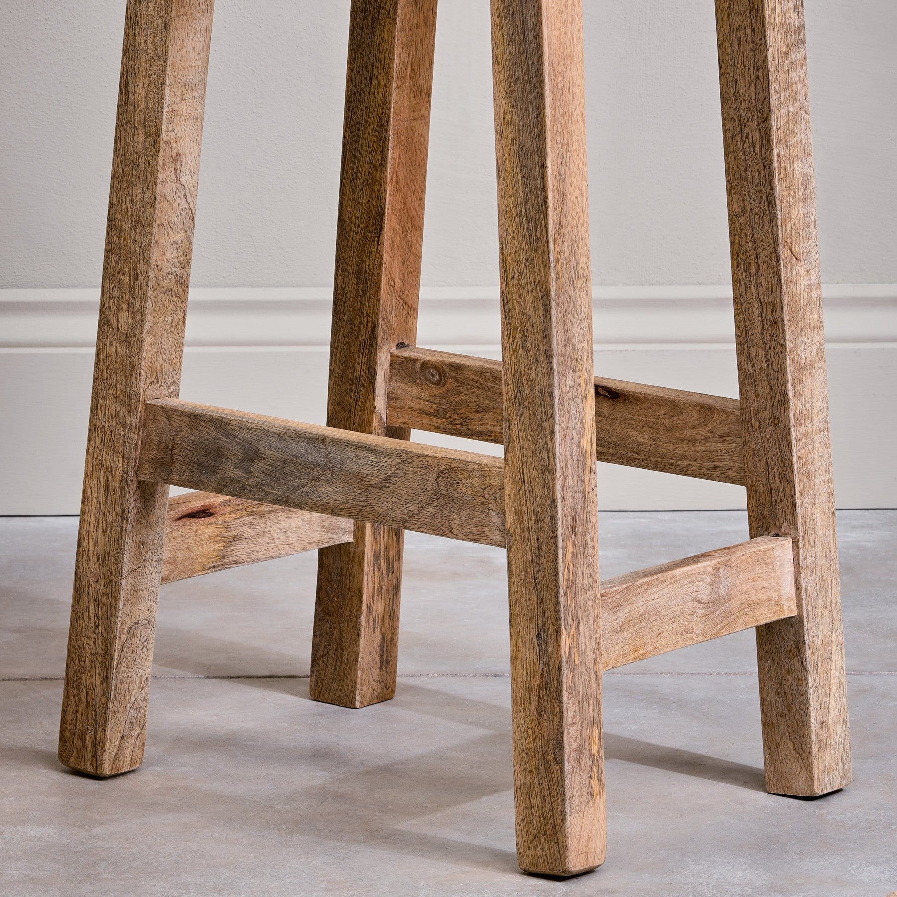 Ambi wooden stool - tall